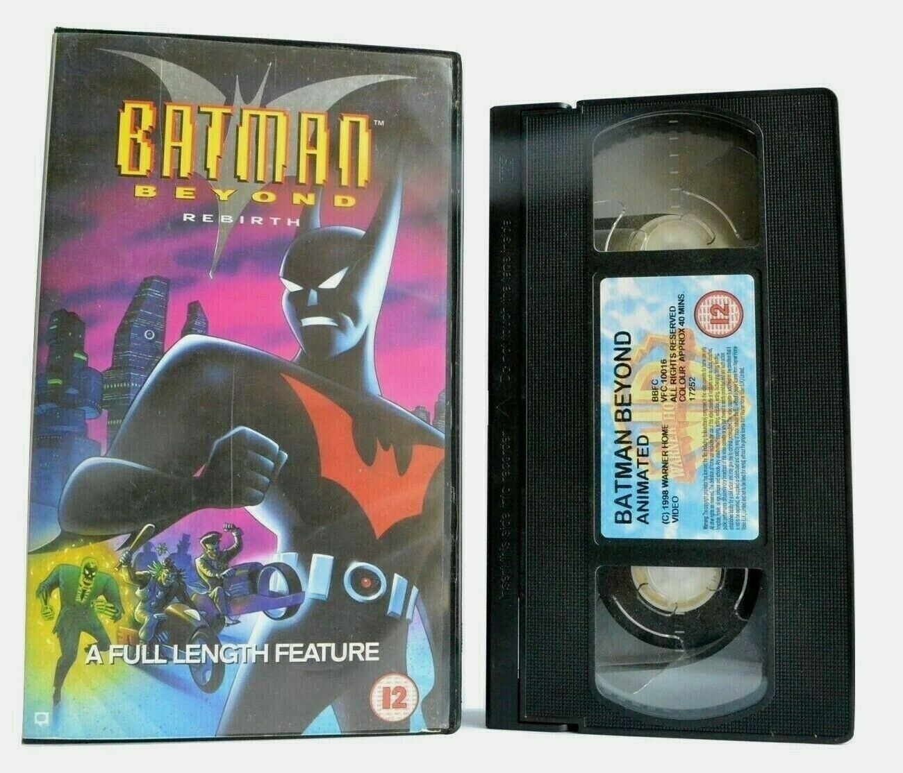 Batman Beyond: Rebirth - Aci-Fi/Action - Animated Adventures - Children's - VHS-