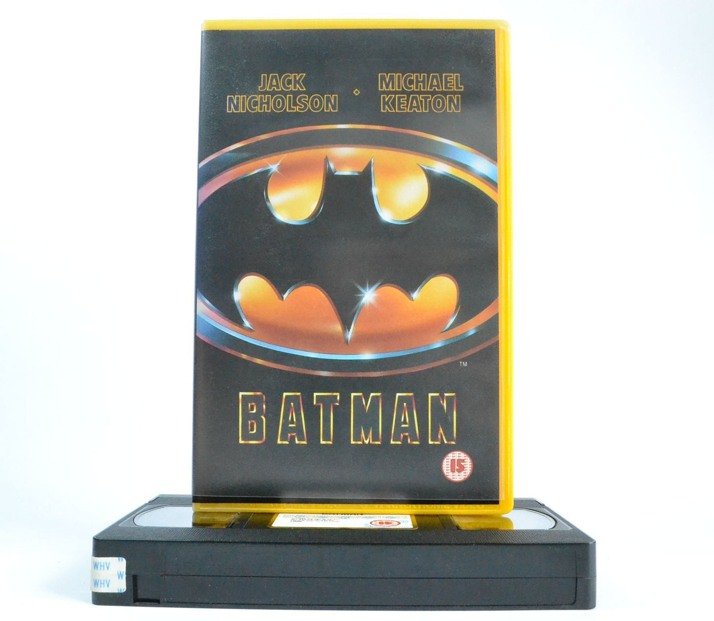 Batman: Large Box - Jack Nicholson - Michael Keaton - (1989) Action - VHS-