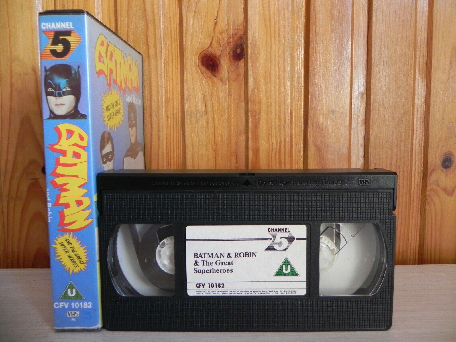 Batman & Robin - Unseen Rare Footage - Captain Marvel - Superman - 1990 - VHS-