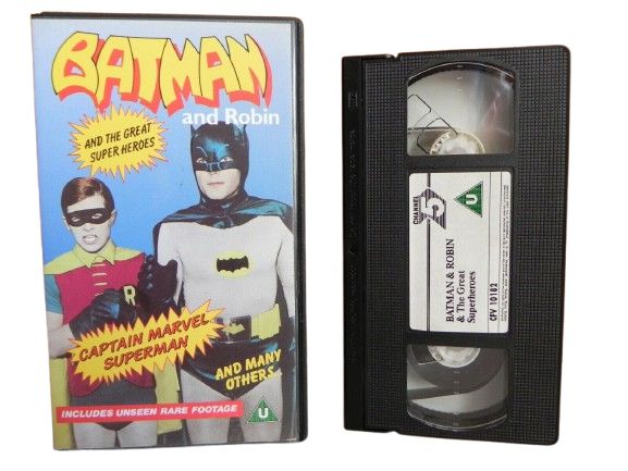 Batman & Robin - Unseen Rare Footage - Captain Marvel - Superman - 1990 - VHS-