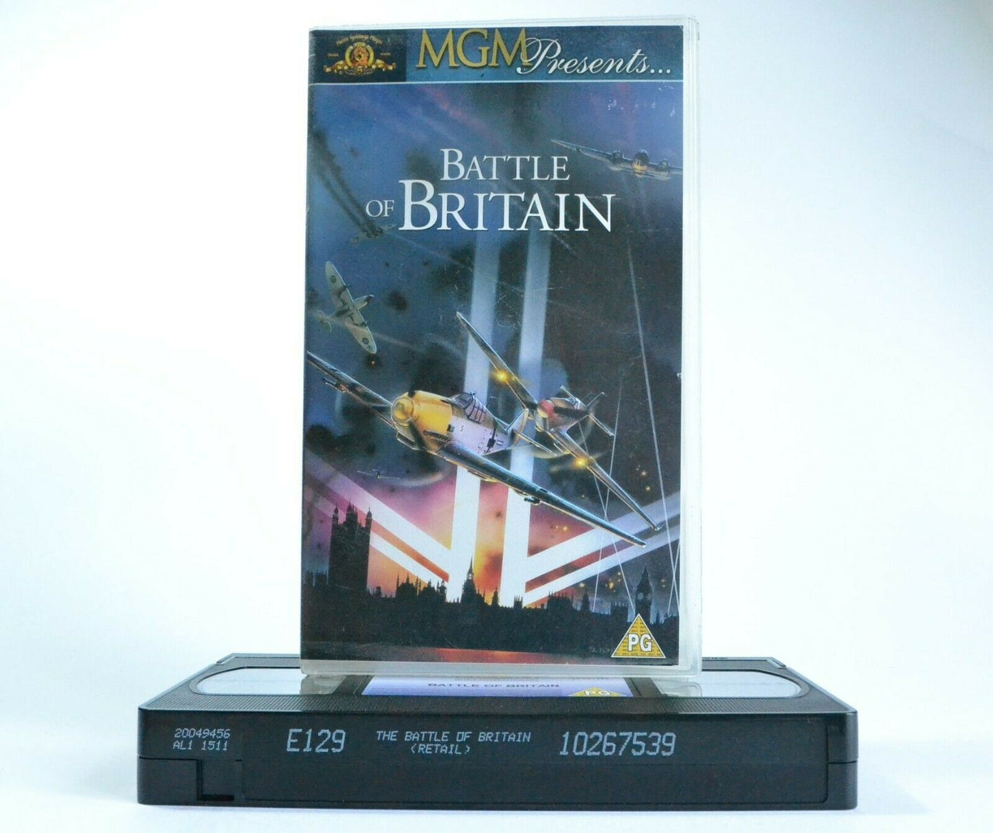 Battle Of Britain: British Air Force Vs. German Luftwaffe - War Drama - Pal VHS-