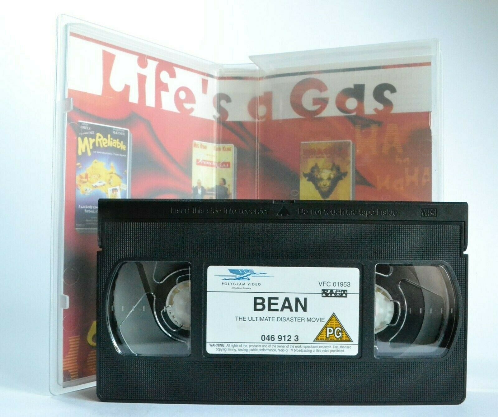 Bean: The Ultimate Disaster Movie (1997) - Comedy - R.Atkinson/B.Reynolds - VHS-