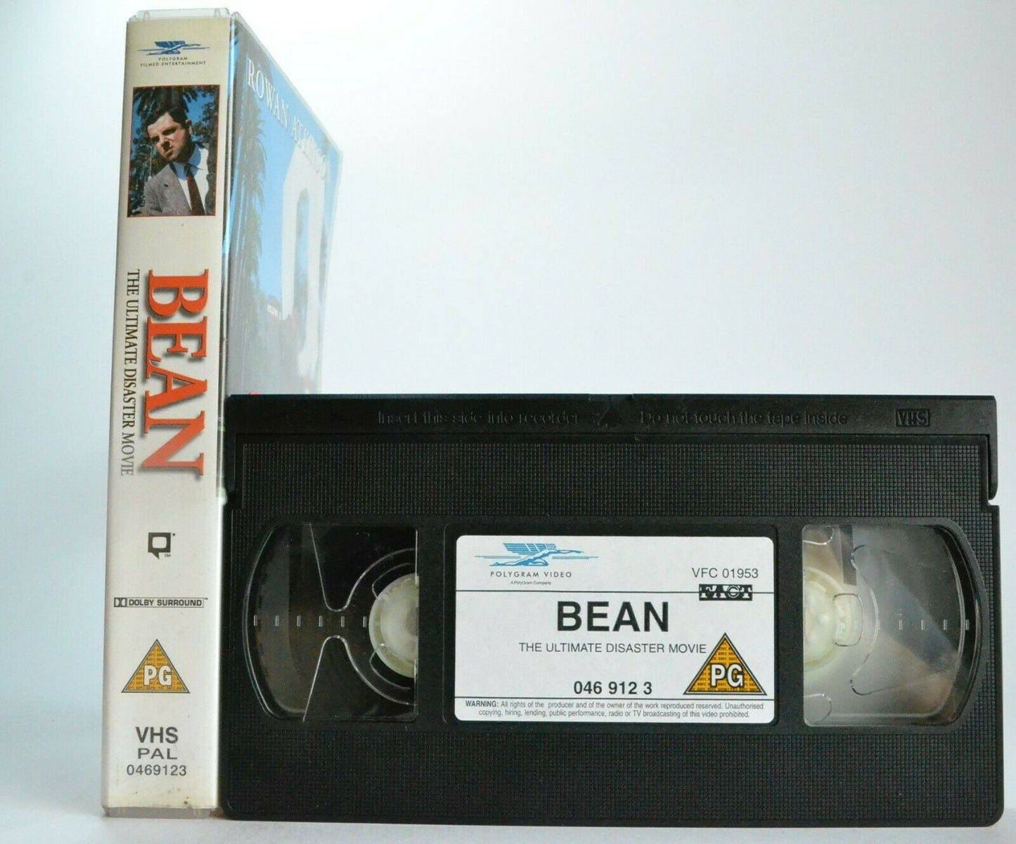 Bean: The Ultimate Disaster Movie; [Free Postcard] Comedy - Rowan Atkinson - VHS-