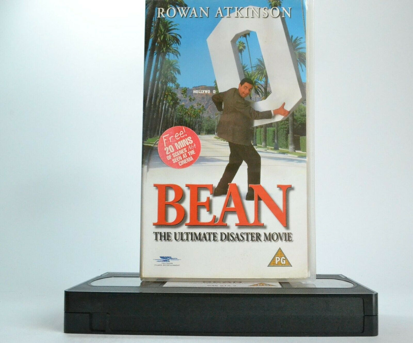 Bean: The Ultimate Disaster Movie; [Free Postcard] Comedy - Rowan Atkinson - VHS-