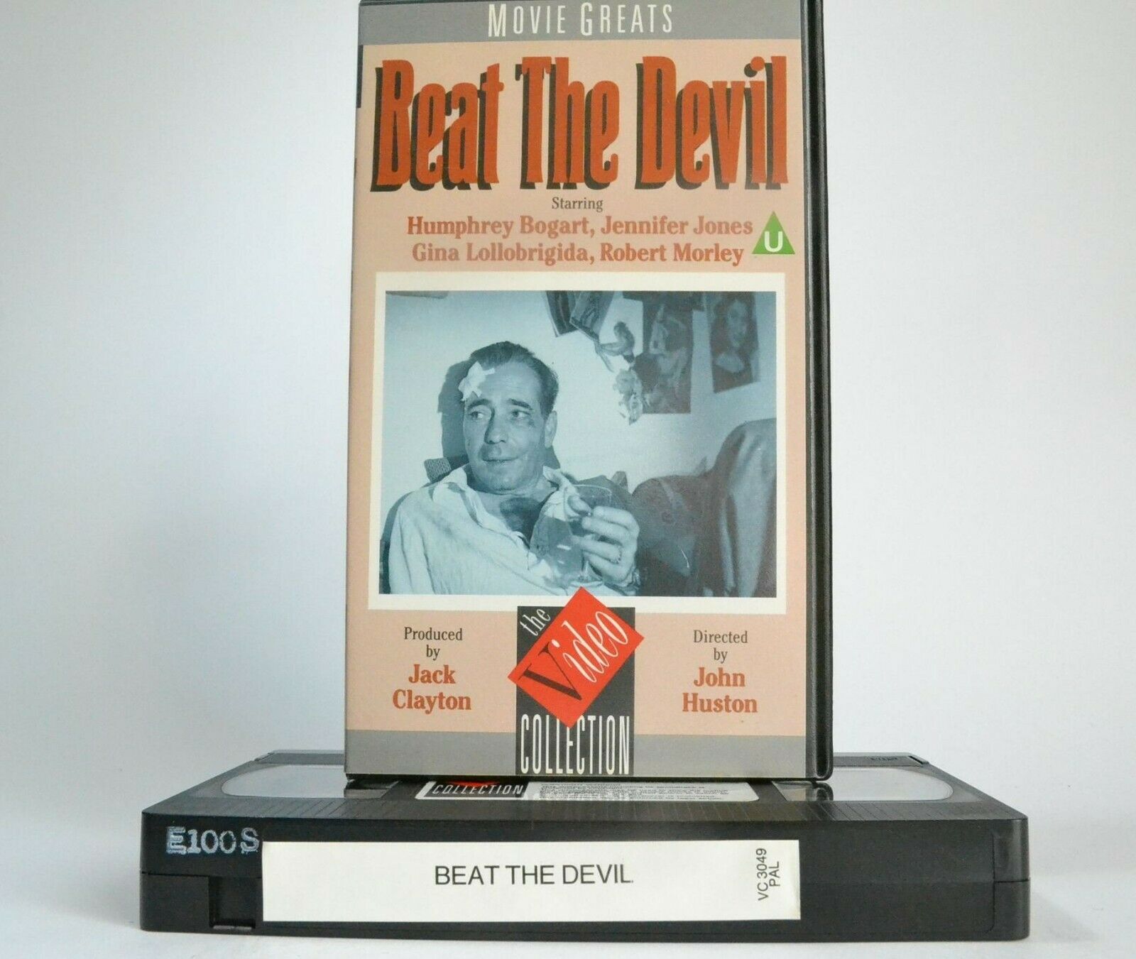 Beat The Devil (1963): Action Adventure - Humphrey Bogart / Jennifer Jones - VHS-