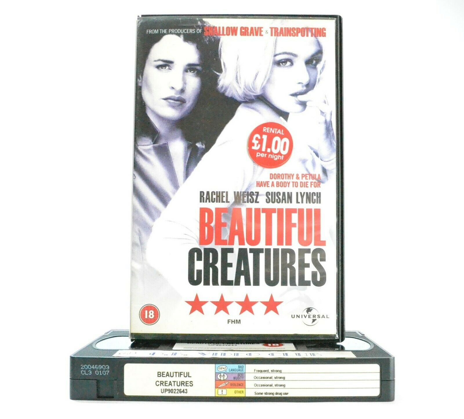 Beautiful Creatures: Thriller (2001) - "Thelma And Louise" Movie Style - Pal VHS-