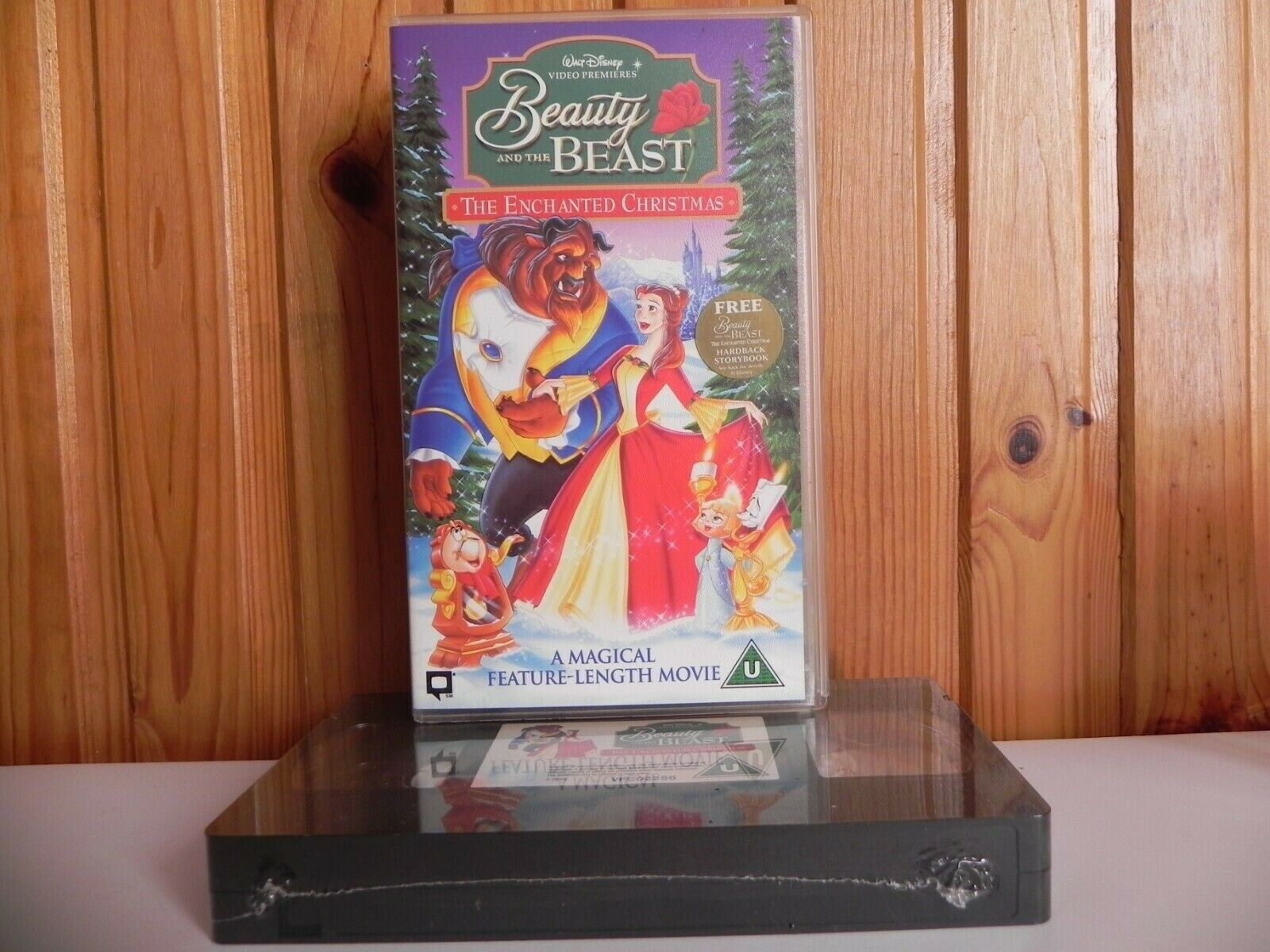 Beauty And The Beast: The Enchanted Christmas - Brand New Sealed - Pal VHS-