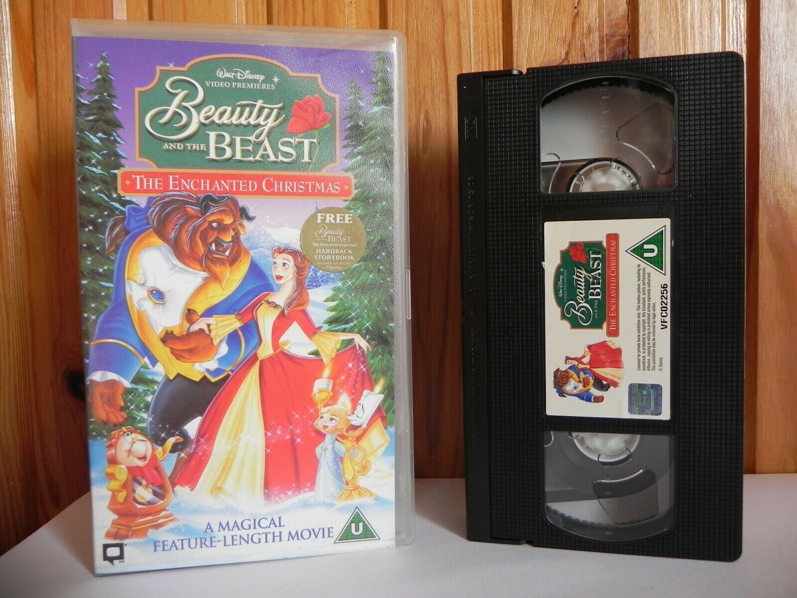 Beauty And The Beast: The Enchanted Christmas - Walt Disney - Animated - Pal VHS-