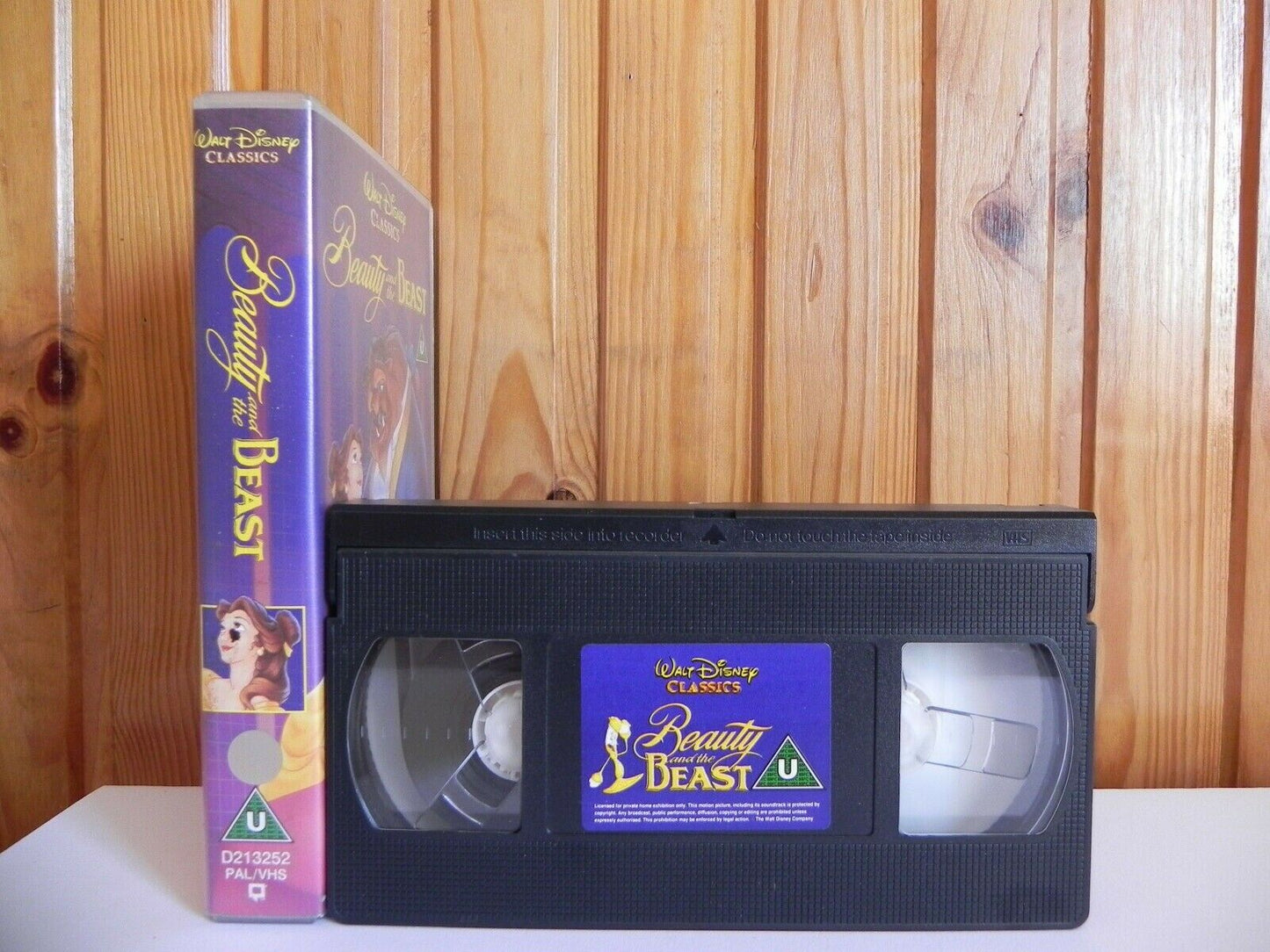 Beauty And The Beast - Walt Disney Classic - Oscar Winning Classic - Kids - VHS-