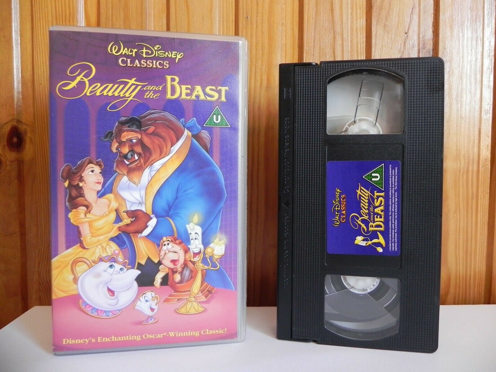 Beauty And The Beast - Walt Disney Classic - Oscar Winning Classic - Kids - VHS-