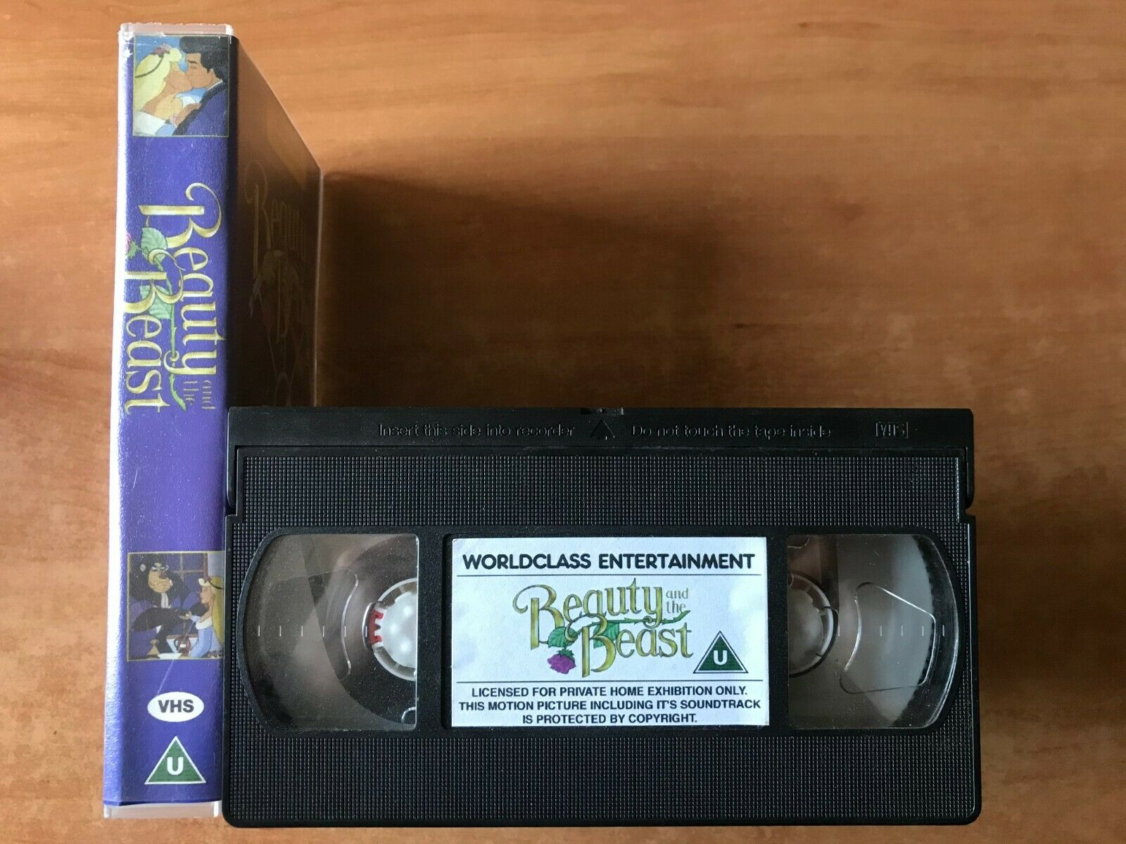 Beauty And The Beast: Worldclass Entertainment - Animated Children's - Pal VHS-