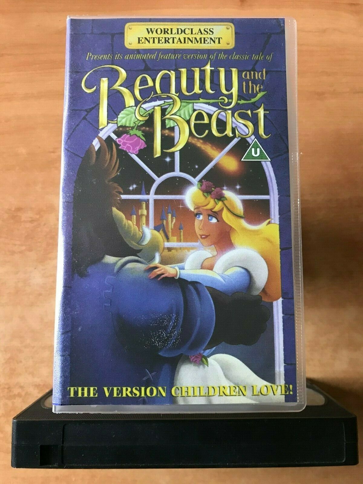 Beauty And The Beast: Worldclass Entertainment - Animated Children's - Pal VHS-