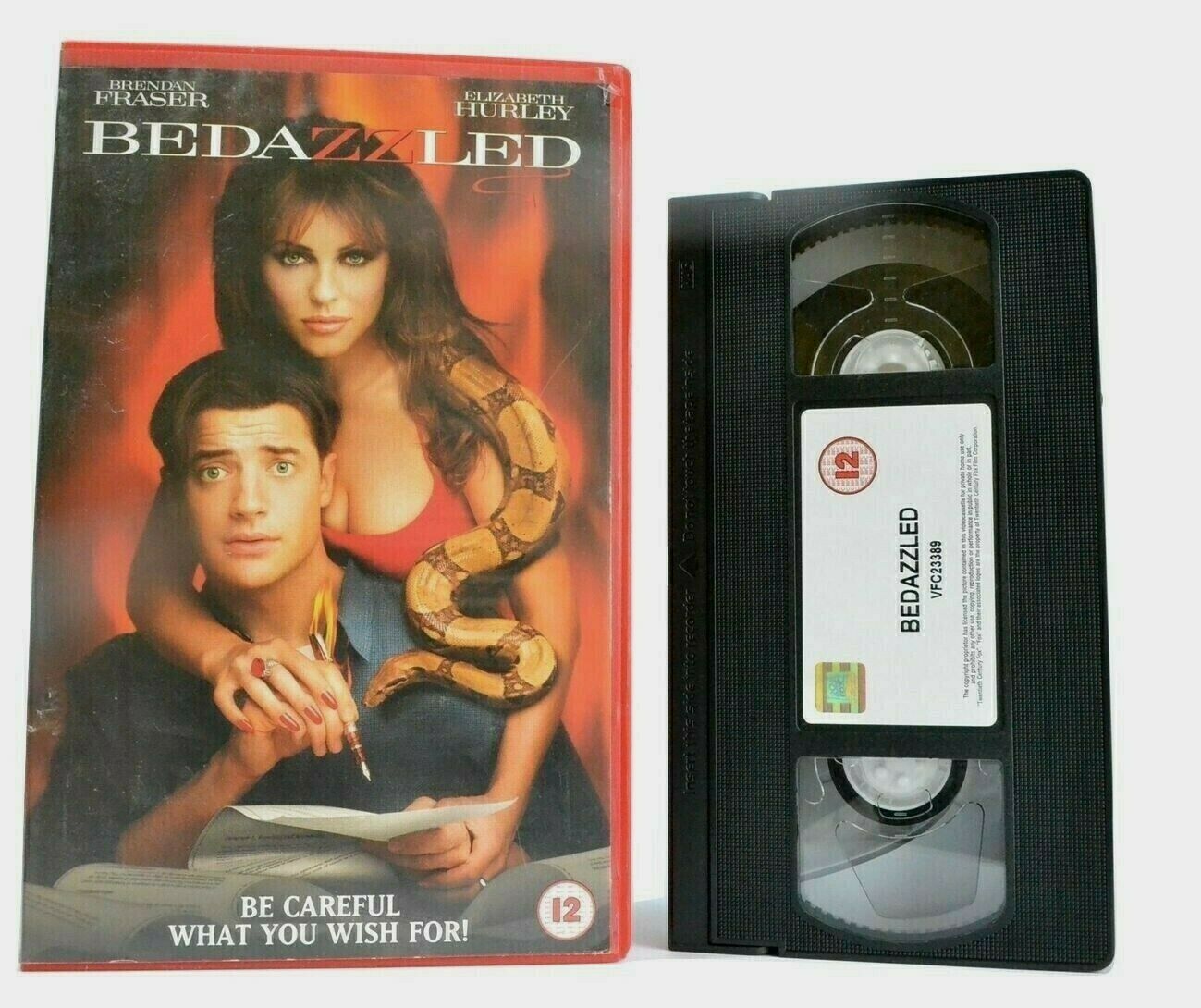 Bedazzled: Diabolically Divine Comedy - Large Box - Elizabeth Hurley - Pal VHS-