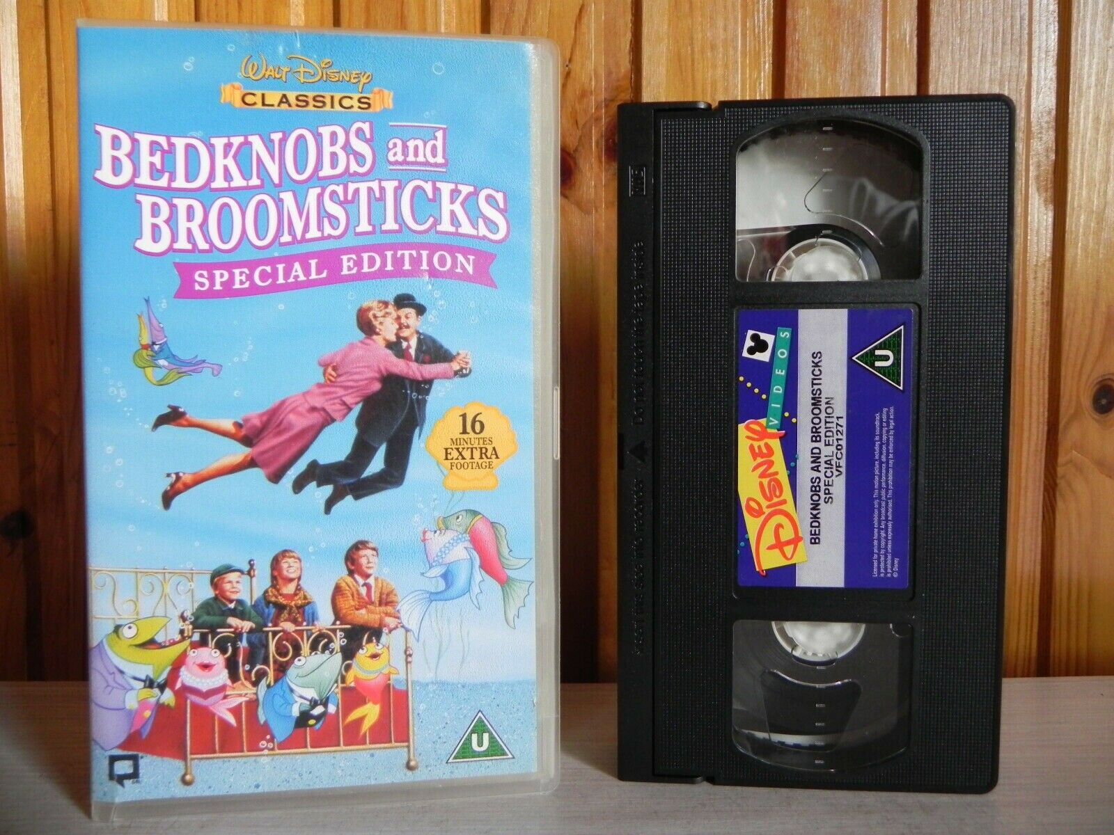 Bedknobs And Broomsticks - Special Edition - Walt Disney - Extra Footage - VHS-