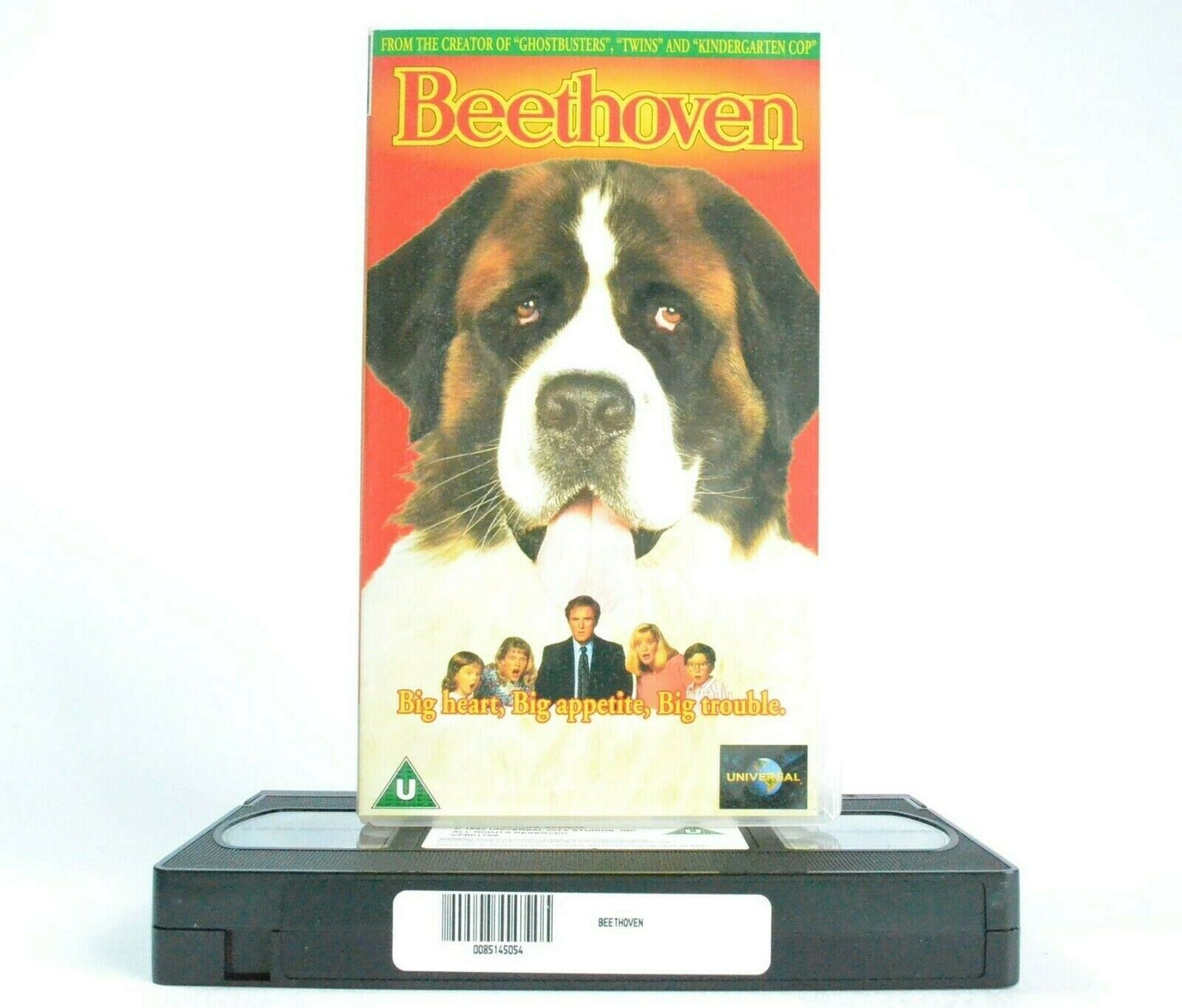 Beethoven: (1992) Family Comedy - Big Dog, Big Troubles - Children's - Pal VHS-