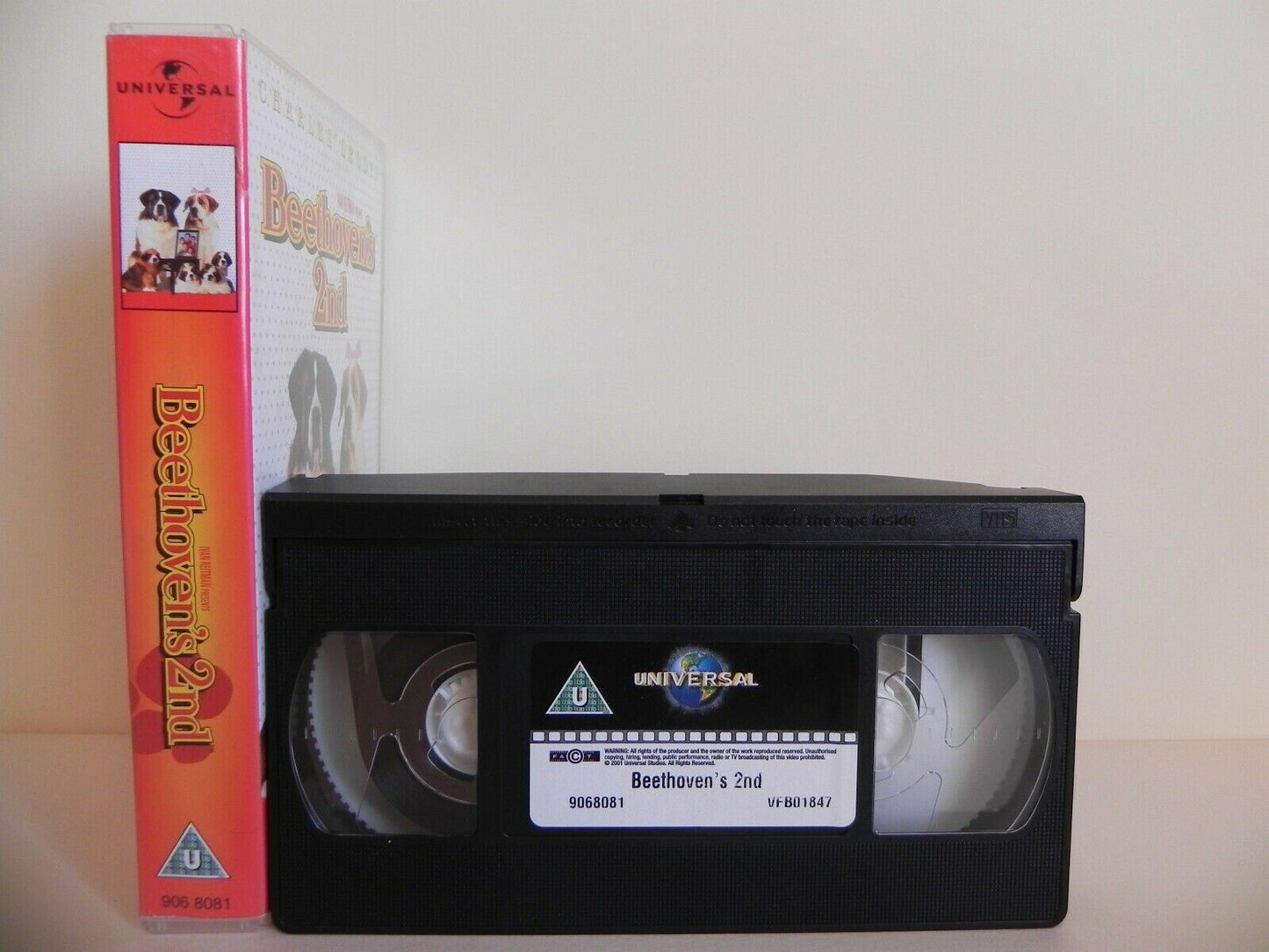 Beethoven's 2nd - Universal - Comedy - Family - Kids - Charles Brodin - Pal VHS-