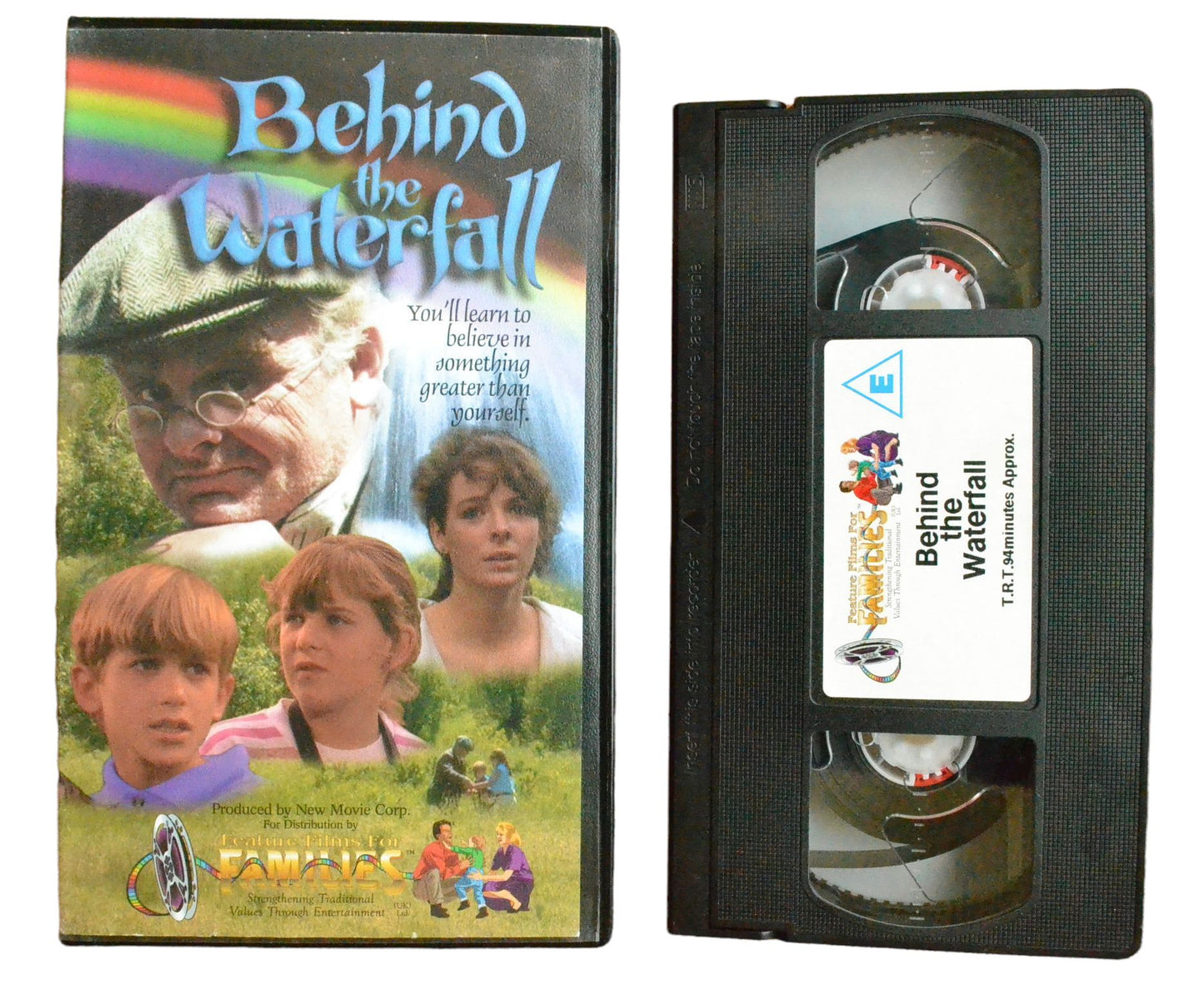 Behind the Waterfall - Gary Burghoff - Feature Films for Families - Pal VHS-