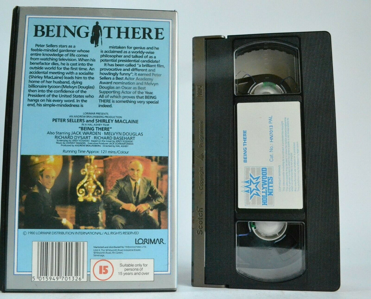 Being There; [Jerzy Kosinski] - Drama - Peter Sellers / Shirley Maclaine - VHS-