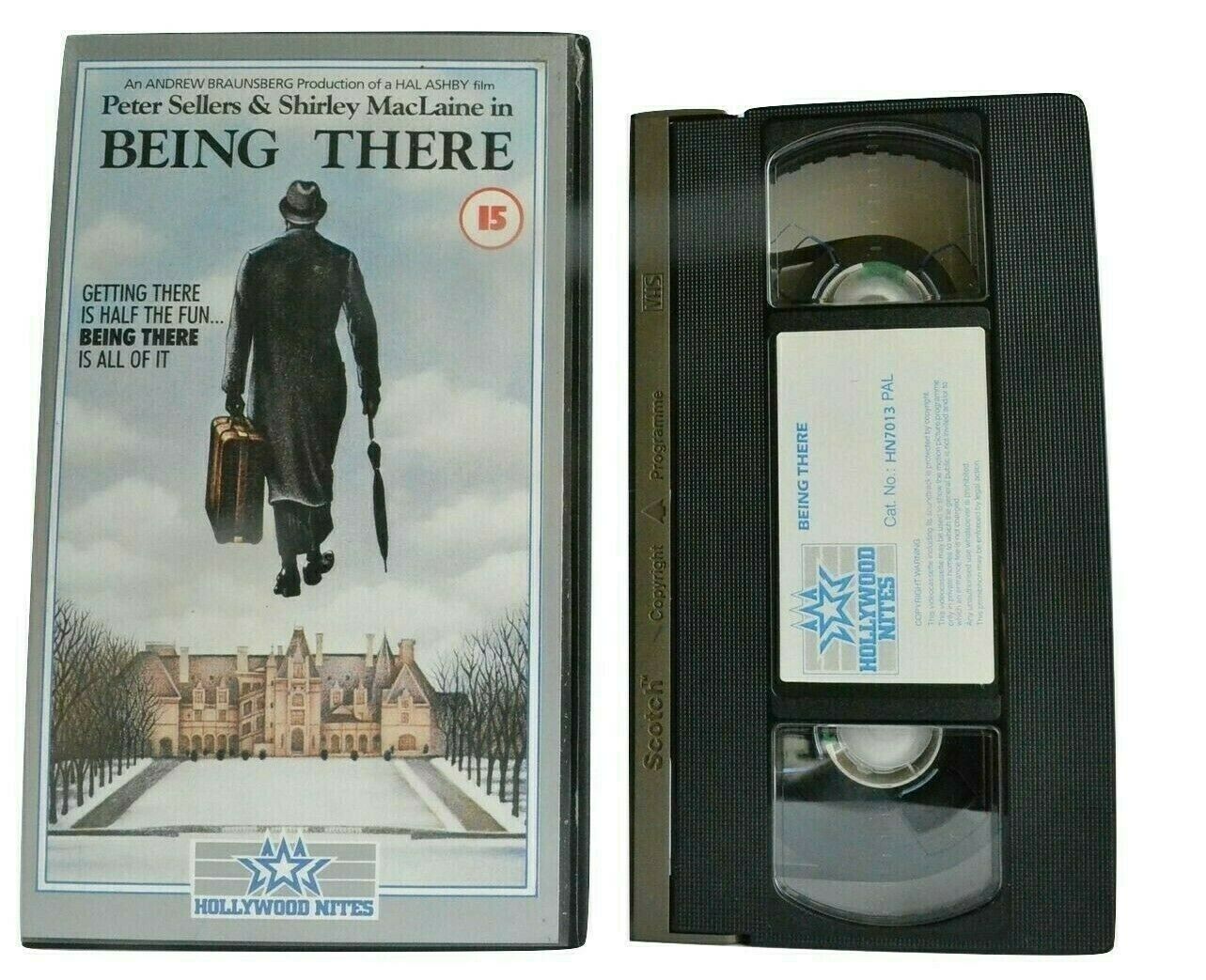 Being There; [Jerzy Kosinski] - Drama - Peter Sellers / Shirley Maclaine - VHS-