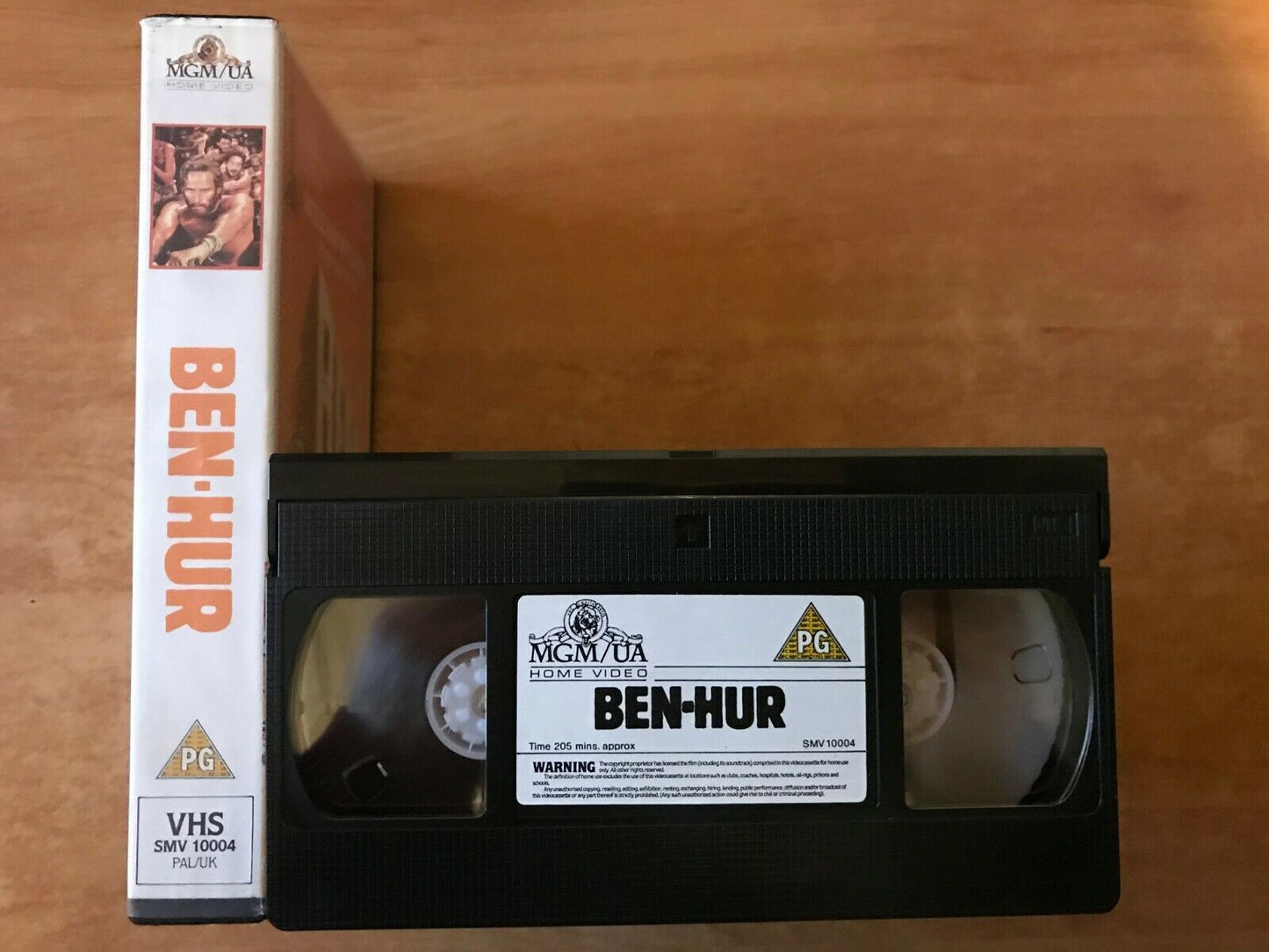 Ben Hur; [Lew Wallace]: Historical Adventure - Drama - Charlton Heston - Pal VHS-