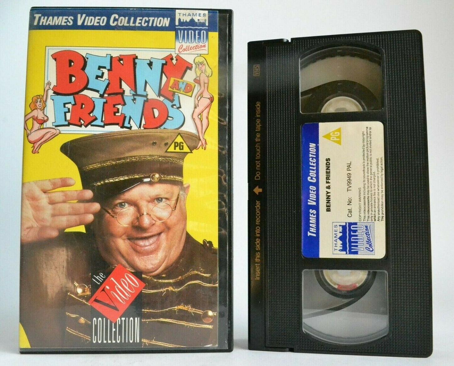 Benny And Friends - (1987) -< Thames Video > - Comedy - [Benny Hill] - Pal VHS-