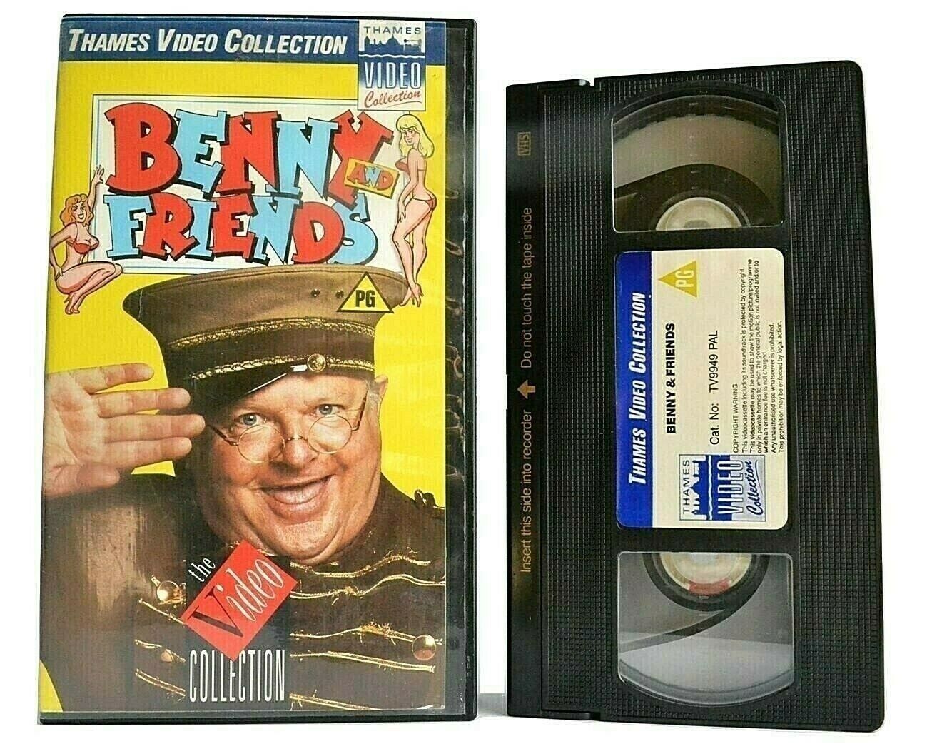 Benny And Friends - (1987) -< Thames Video > - Comedy - [Benny Hill] - Pal VHS-