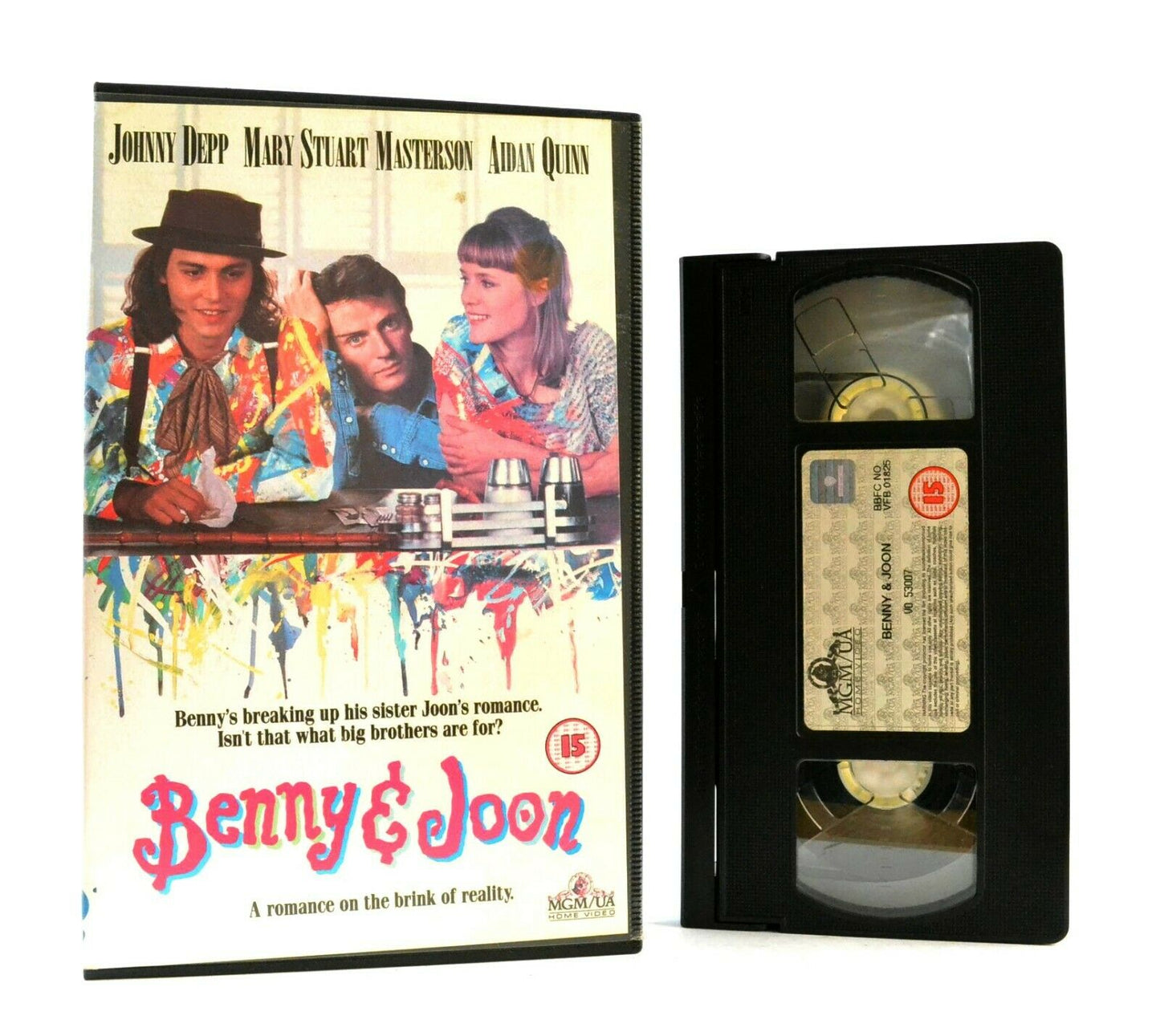 Benny And Joon (1993): Dramatic Physical Comedy - Large Box - Johnny Deep - VHS-