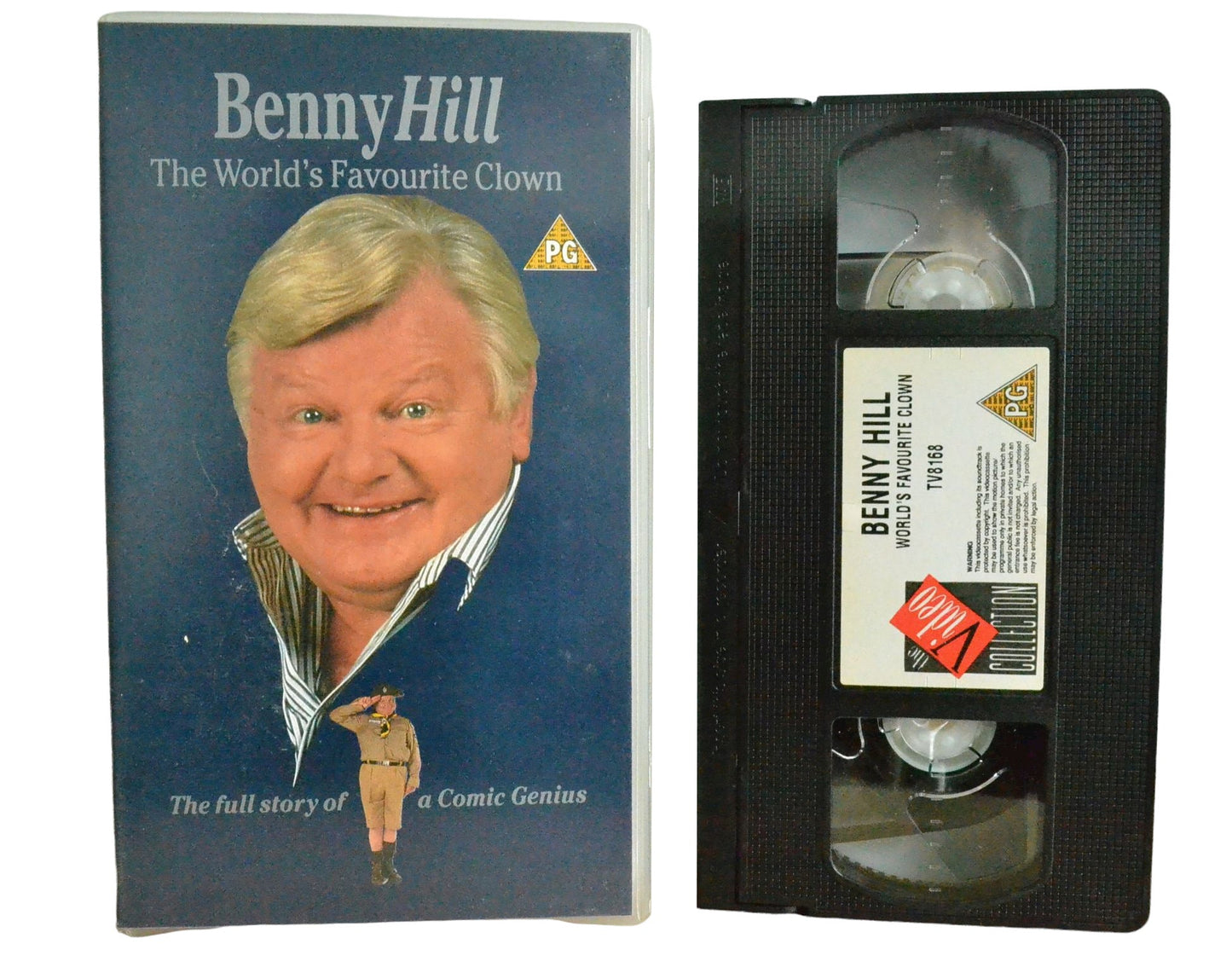 Benny Hill - The World's Favourite Clown - Benny Hill - The Video Collection - Comedy - Pal VHS-