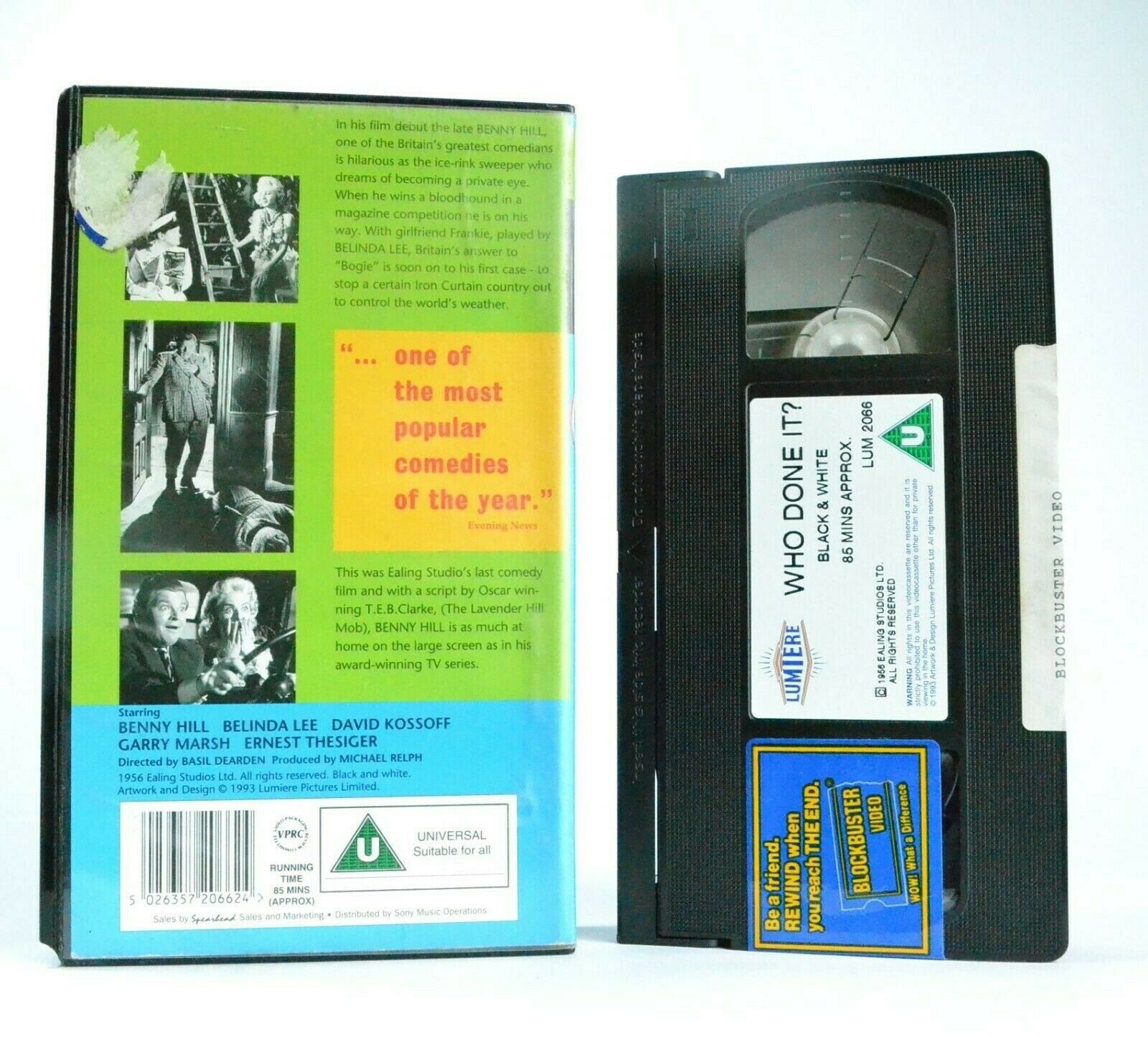 Benny Hill: Who Done It? (1965) - Comedy Classic - British Comic Genius - VHS-