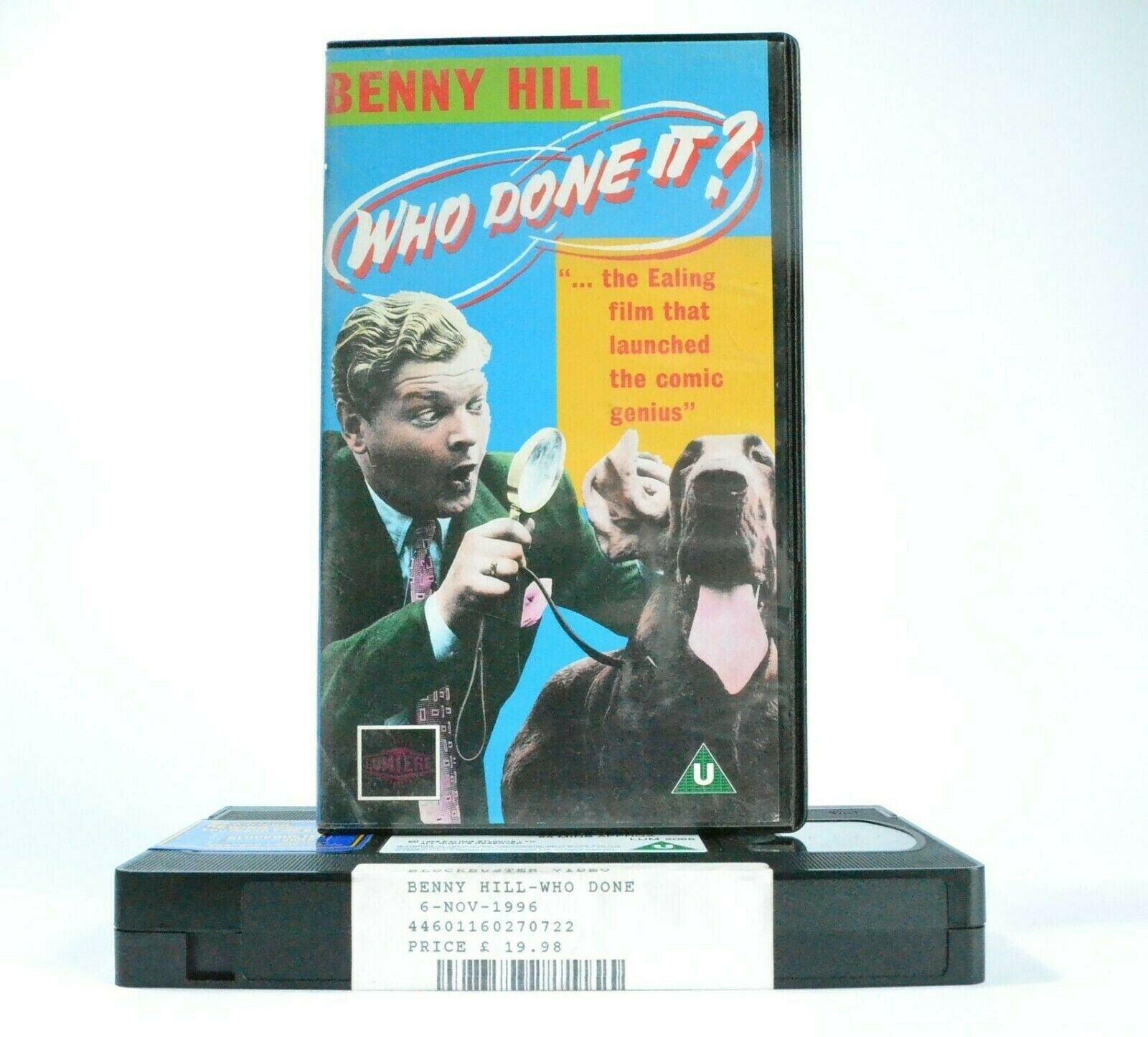 Benny Hill: Who Done It? (1965) - Comedy Classic - British Comic Genius - VHS-