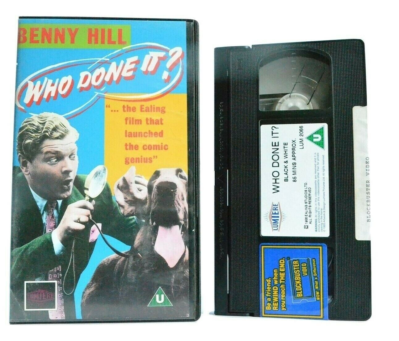 Benny Hill: Who Done It? (1965) - Comedy Classic - British Comic Genius - VHS-