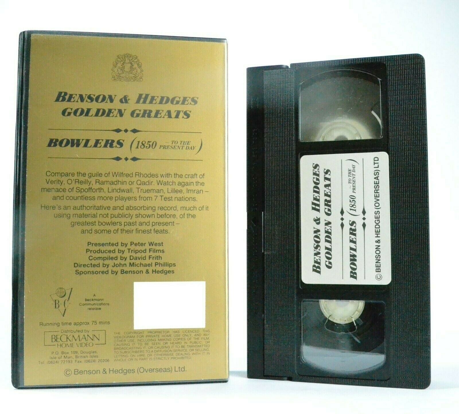 Benson And Hedges Golden Greats Bowlers - Greatest Bowlers - Sports - Pal VHS-