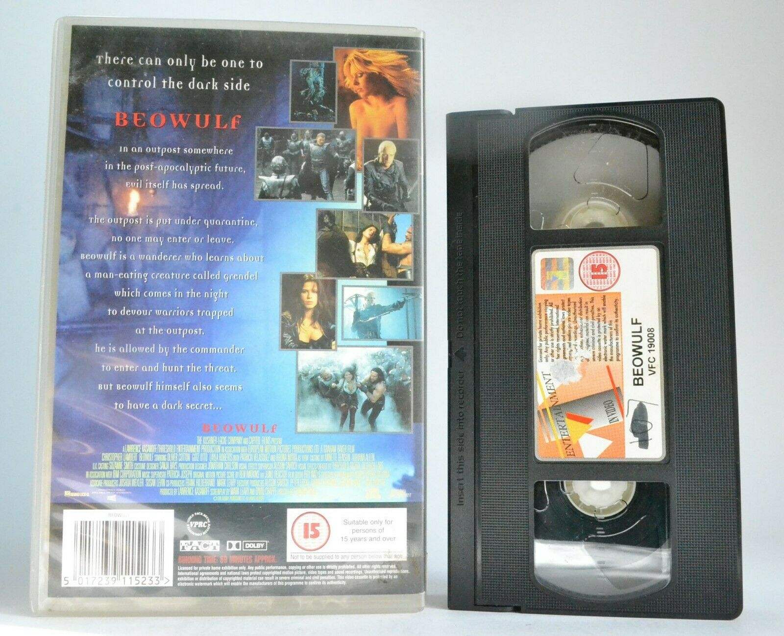 Beowulf (1999): Postindustrial Fantasy - Large Box - Christopher Lambert - VHS-