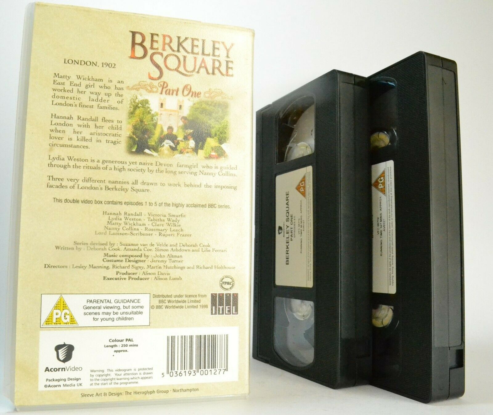 Berkeley Square (Part One) - TV Miniseries - Drama - Hannah Randall - Pal VHS-