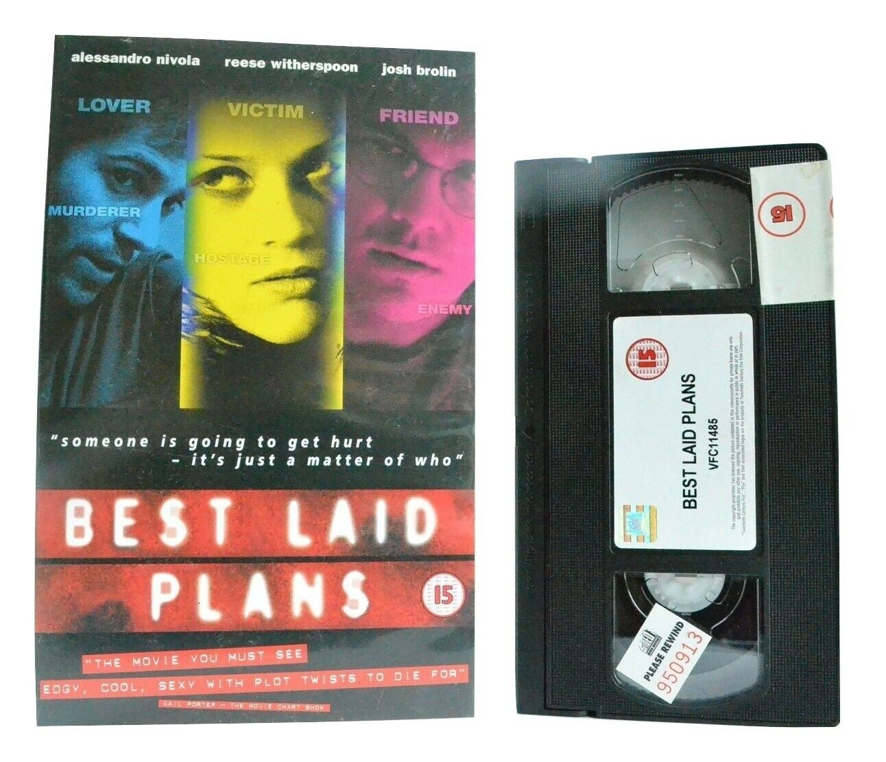 Best Laid Plans (1999): Tarantino Movies Style - Crime Drama - Large Box - VHS-