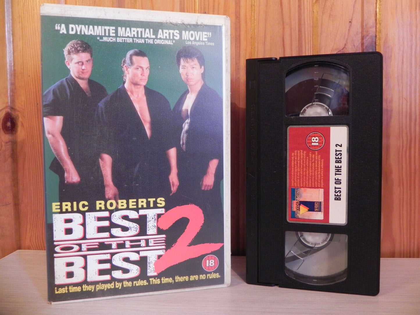 Best Of The Best 2 - Underground Fighting Ring - Big Box - Ex-Rental - VHS-