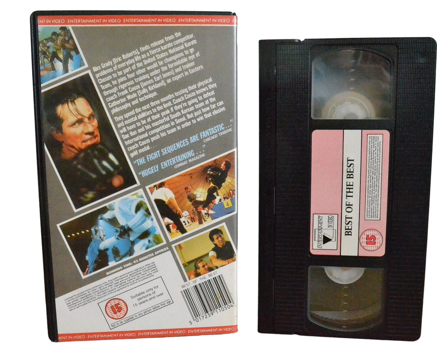 Best Of The Best - Eric Roberts - Entertainment In Video - EVS1050 - Action - Pal - VHS-