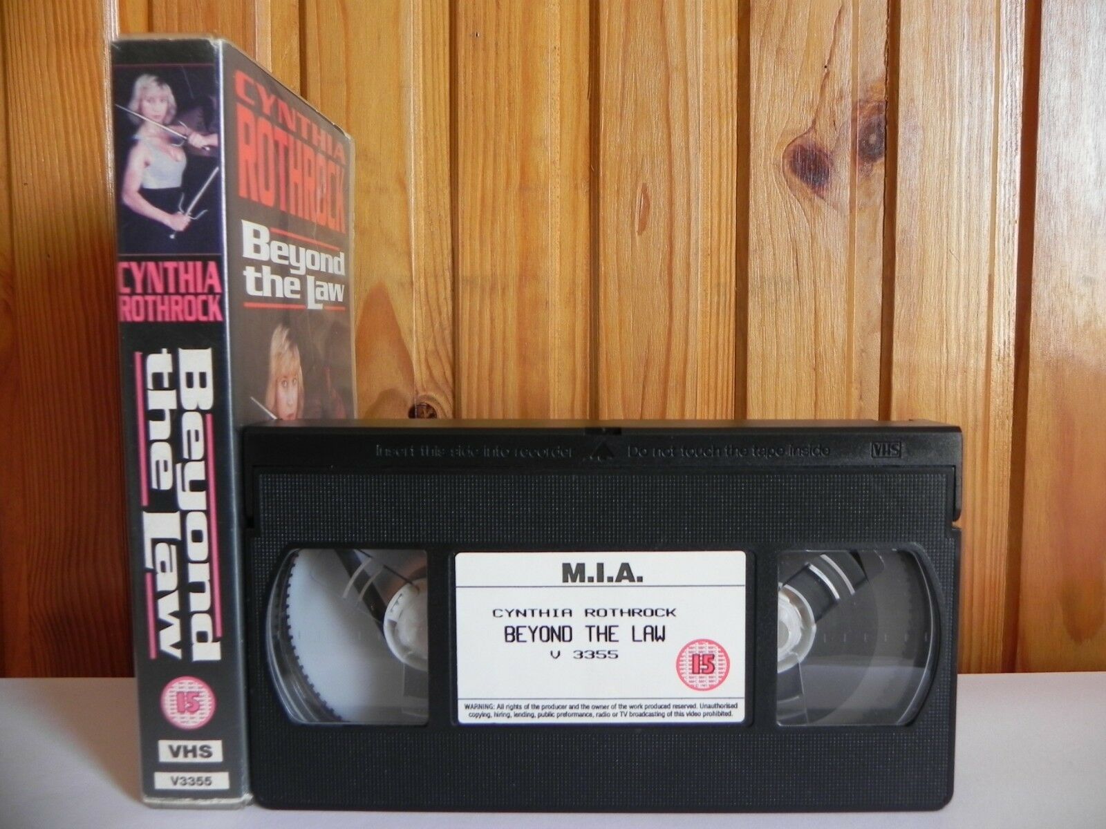 Beyond The Law - M.I.A. Video - Action - Martial Arts - Cynthia Rothrock - VHS-