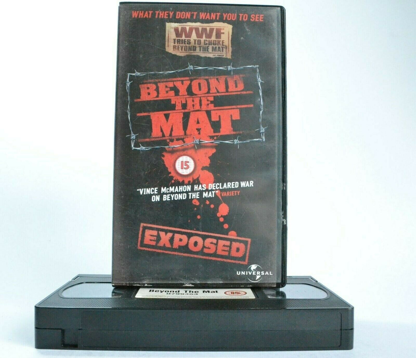 Beyond The Mat: Exposed - WWF - Wrestling - Vince McMahon - Documentary - VHS-