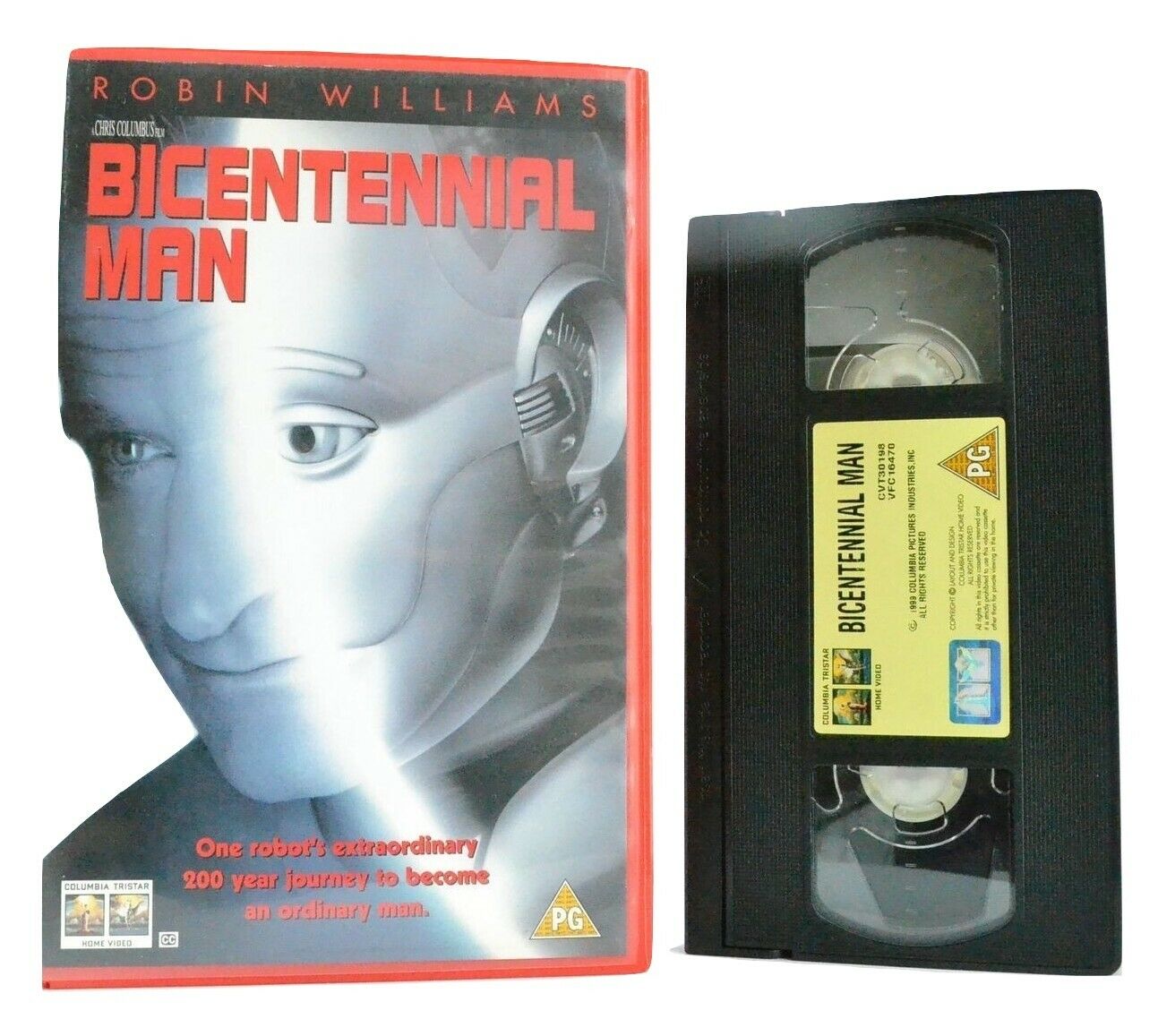 Bicentennial Man: A C.Columbus Film - Sc-Fi Drama - Large Box - R.Williams - VHS-