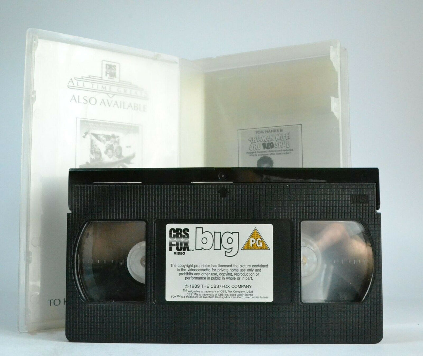 Big (1988): Be Cearful What You Wish - Fantasy Comedy - Tom Hanks - Pal VHS-