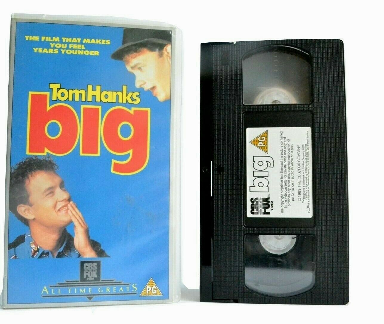 Big (1988): Be Cearful What You Wish - Fantasy Comedy - Tom Hanks - Pal VHS-