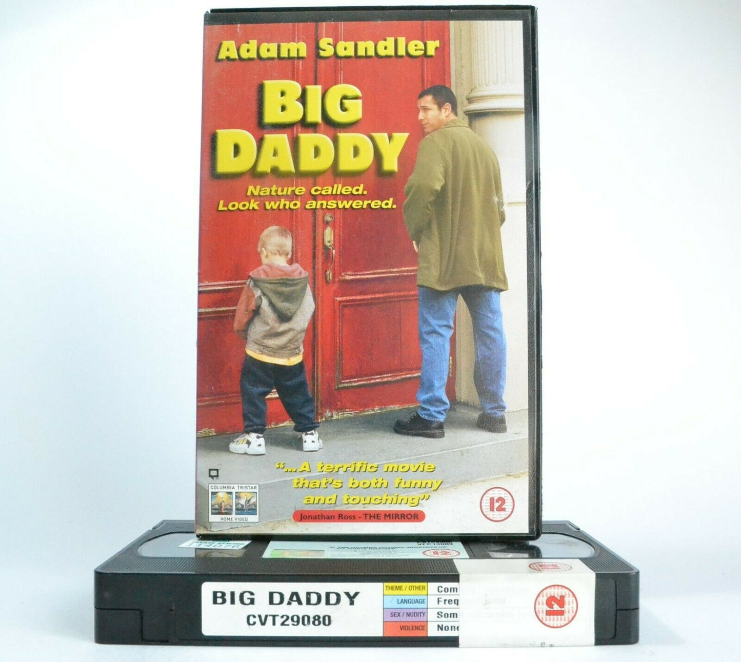 Big Daddy (1999): Comedy - Large Box - Adam Sandler/Joey Lauren Adams - Pal VHS-