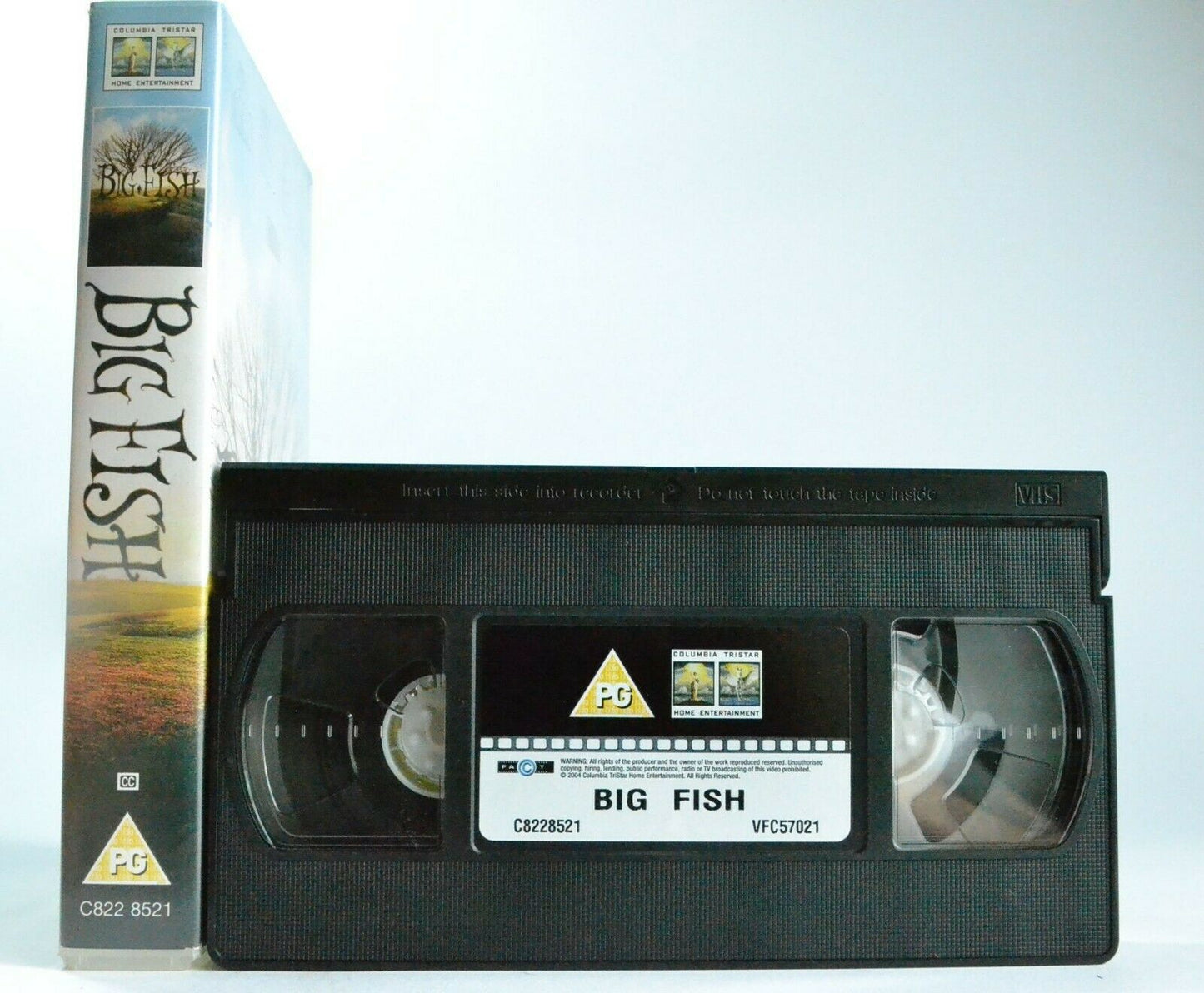 Big Fish: A Tim Burton Film (2003) - Fantasy Adventure - Ewan McGregor - Pal VHS-