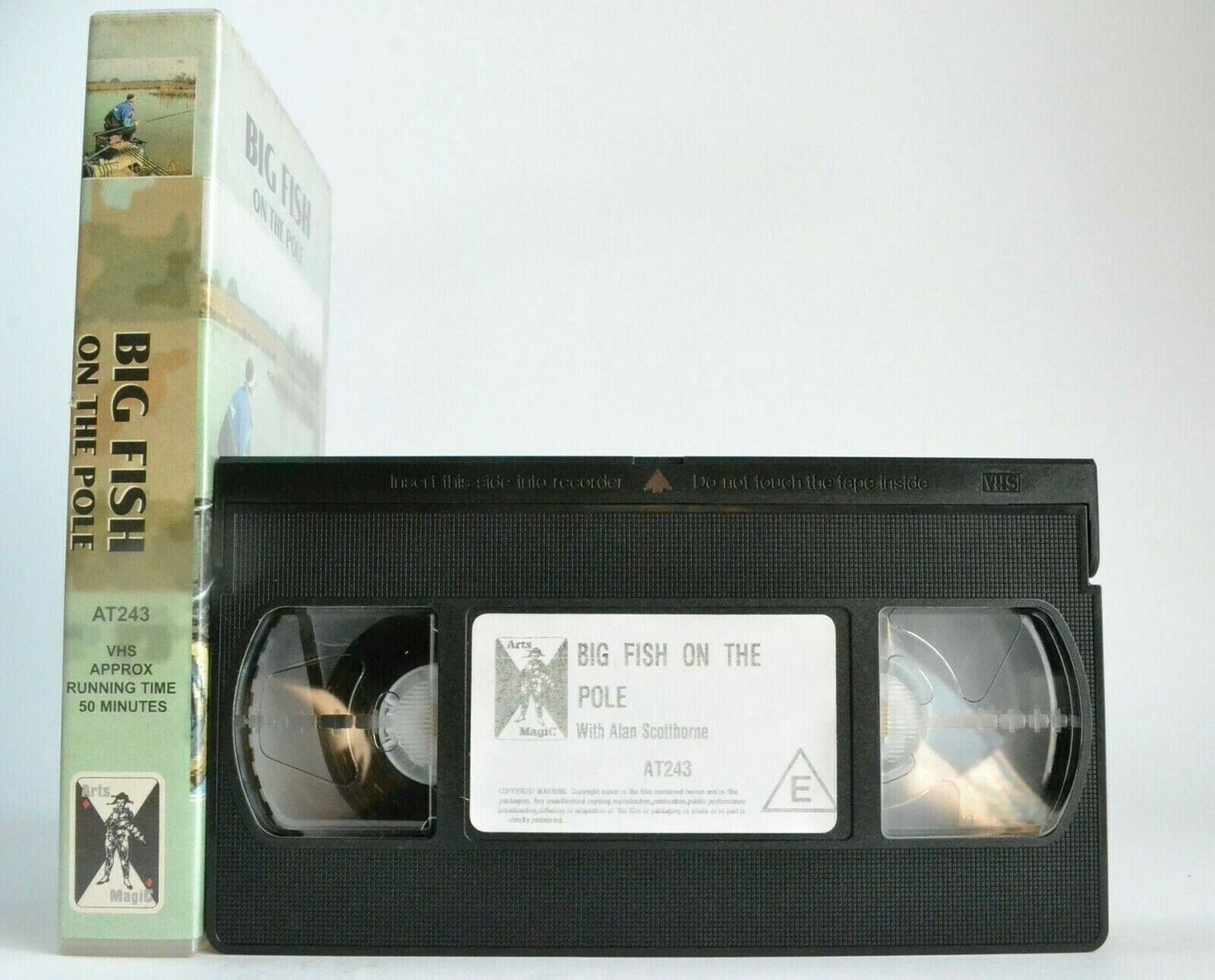 Big Fish On The Pole [Alan Scotthorne] - Fishing - Carp - Woodlands View - VHS-