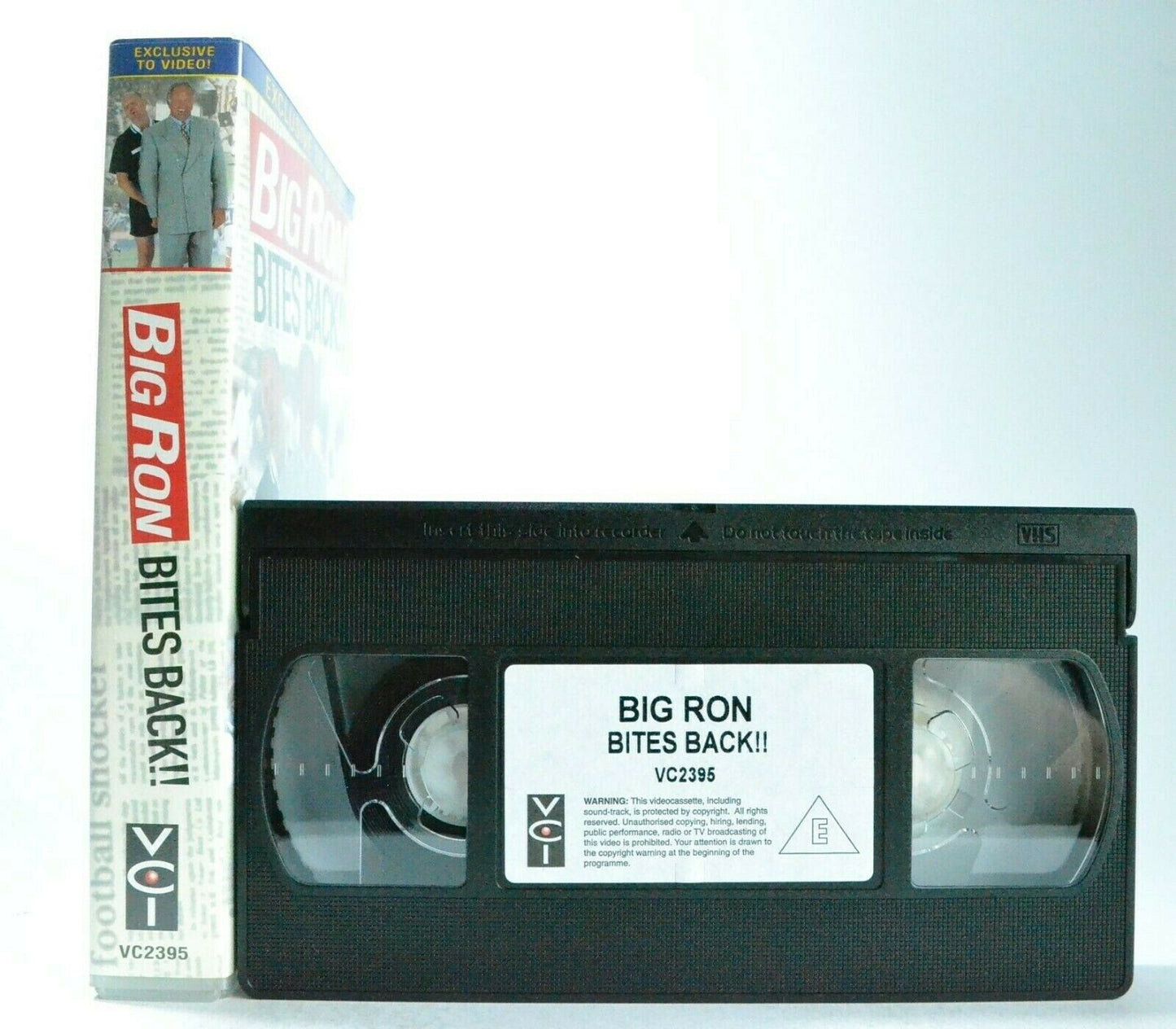 Big Ron Bites Back:By Ron Atkinson - Comedy - Disastrous Football Mistakes - VHS-