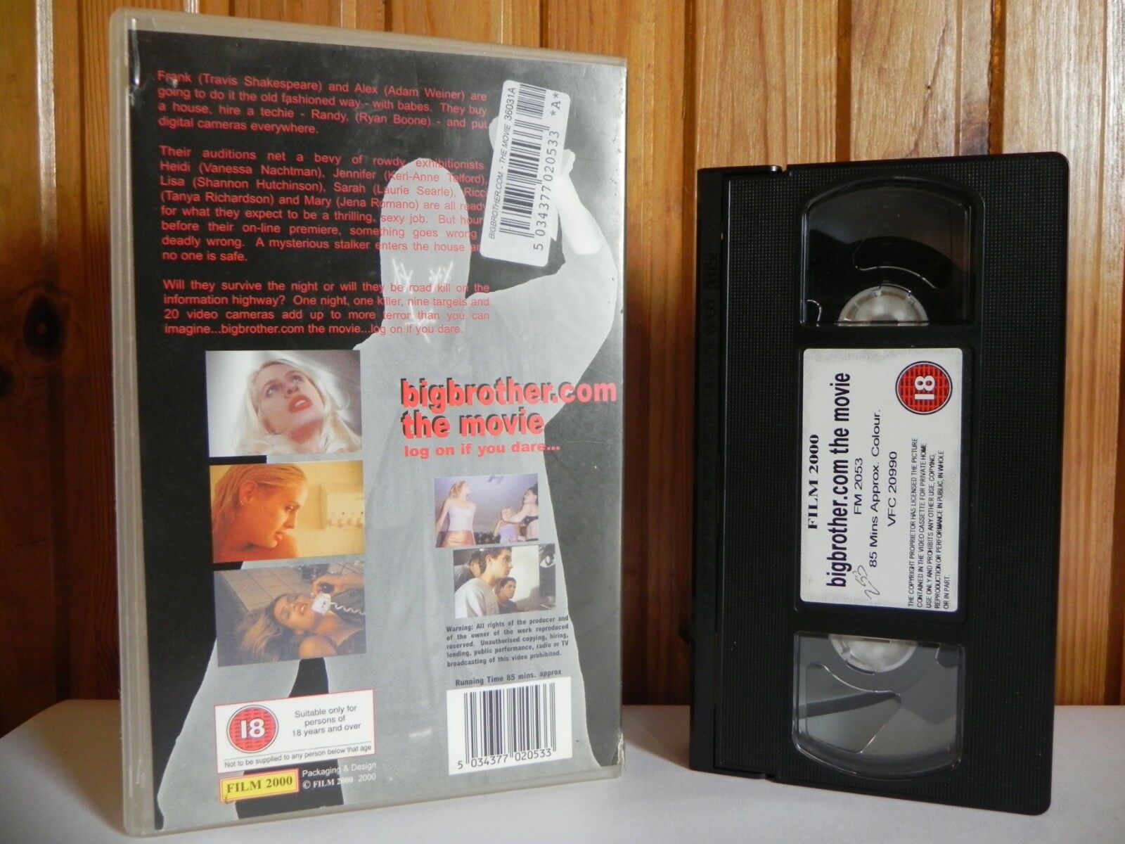 Bigbrother.com: The Movie - Film 2000 - Thriller - Cert (18) - Big Box - Pal VHS-