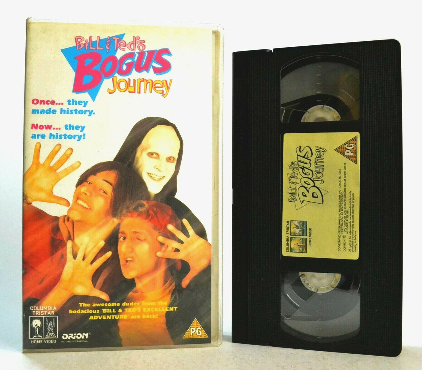 Bill And Ted's Bogus Journey: Columbia (1991) - Comedy - Keanu Reeves - Pal VHS-