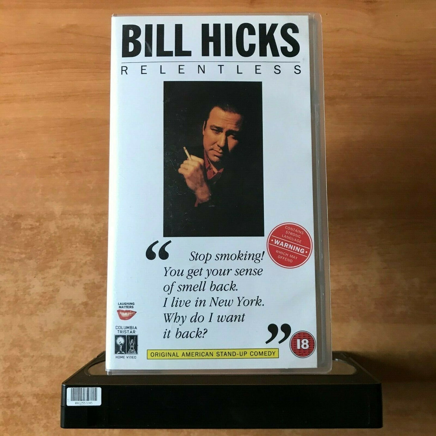 Bill Hicks: Relentless (1991) [Montreal / Canada] Stand Up Comedy - Pal VHS-