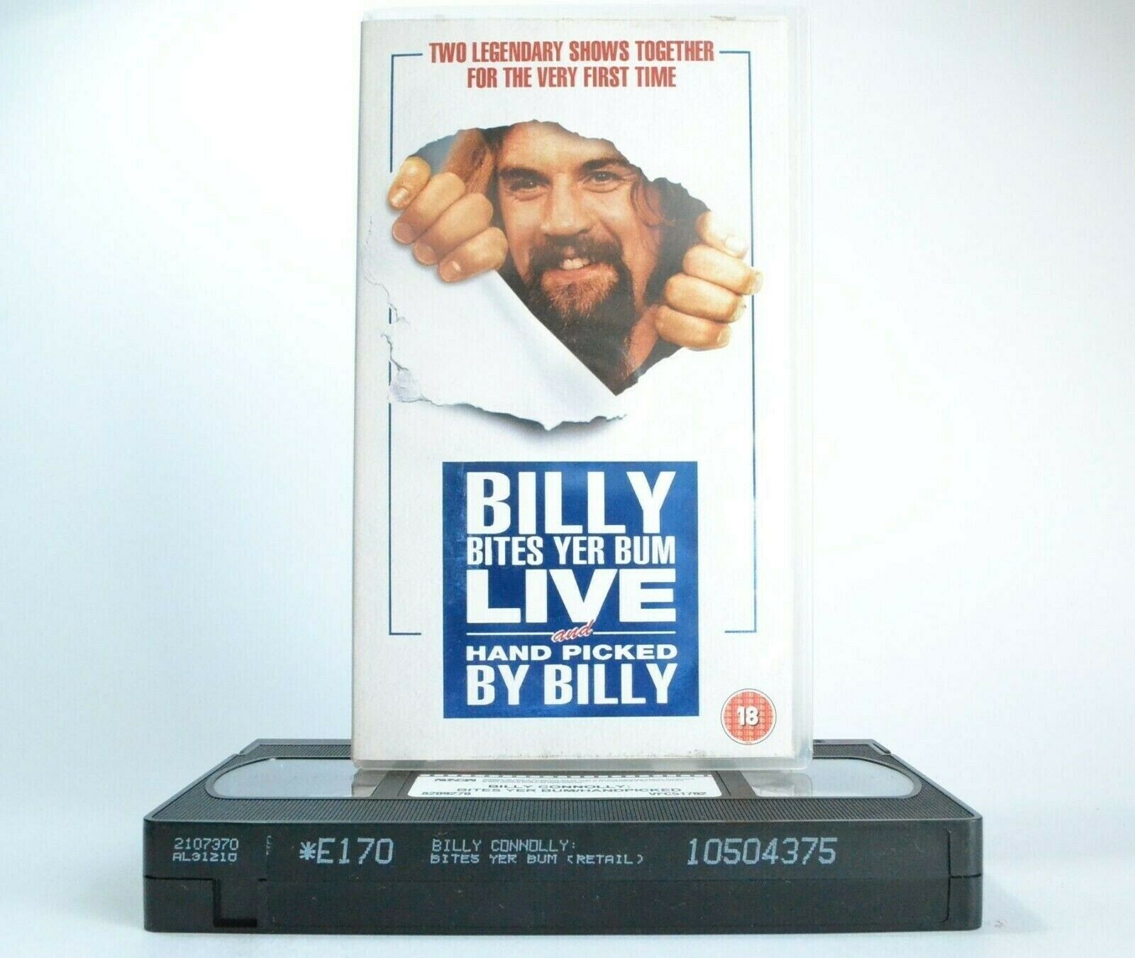 Billy Connolly: Bites Yer Bum (1980)/Handpicked (1981) - Live Comedy Shows - VHS-